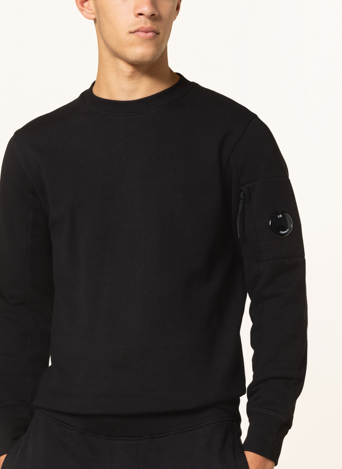C.P. COMPANY Sweatshirt , Color: BLACK (Image 4)