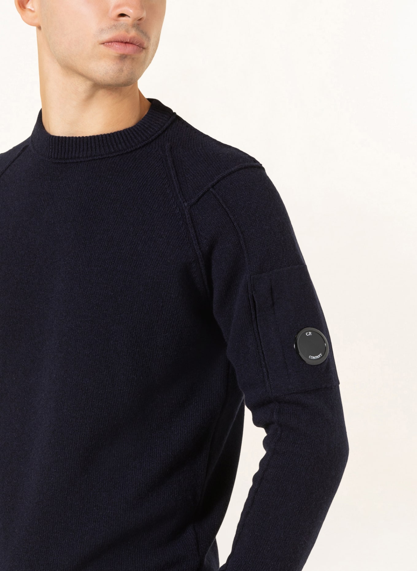 C.P. COMPANY Sweater, Color: DARK BLUE (Image 4)