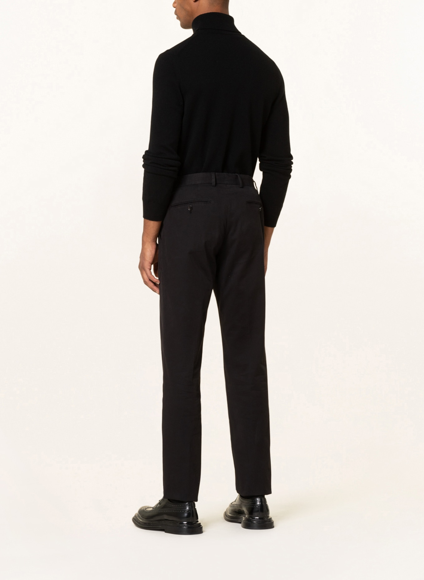 ZEGNA Trousers slim fit, Color: BLACK (Image 3)