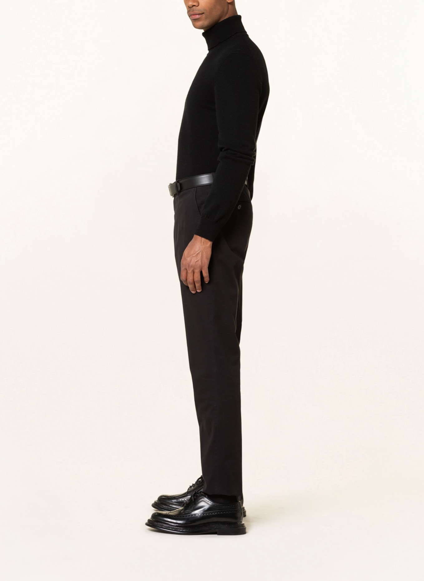 ZEGNA Trousers slim fit, Color: BLACK (Image 4)