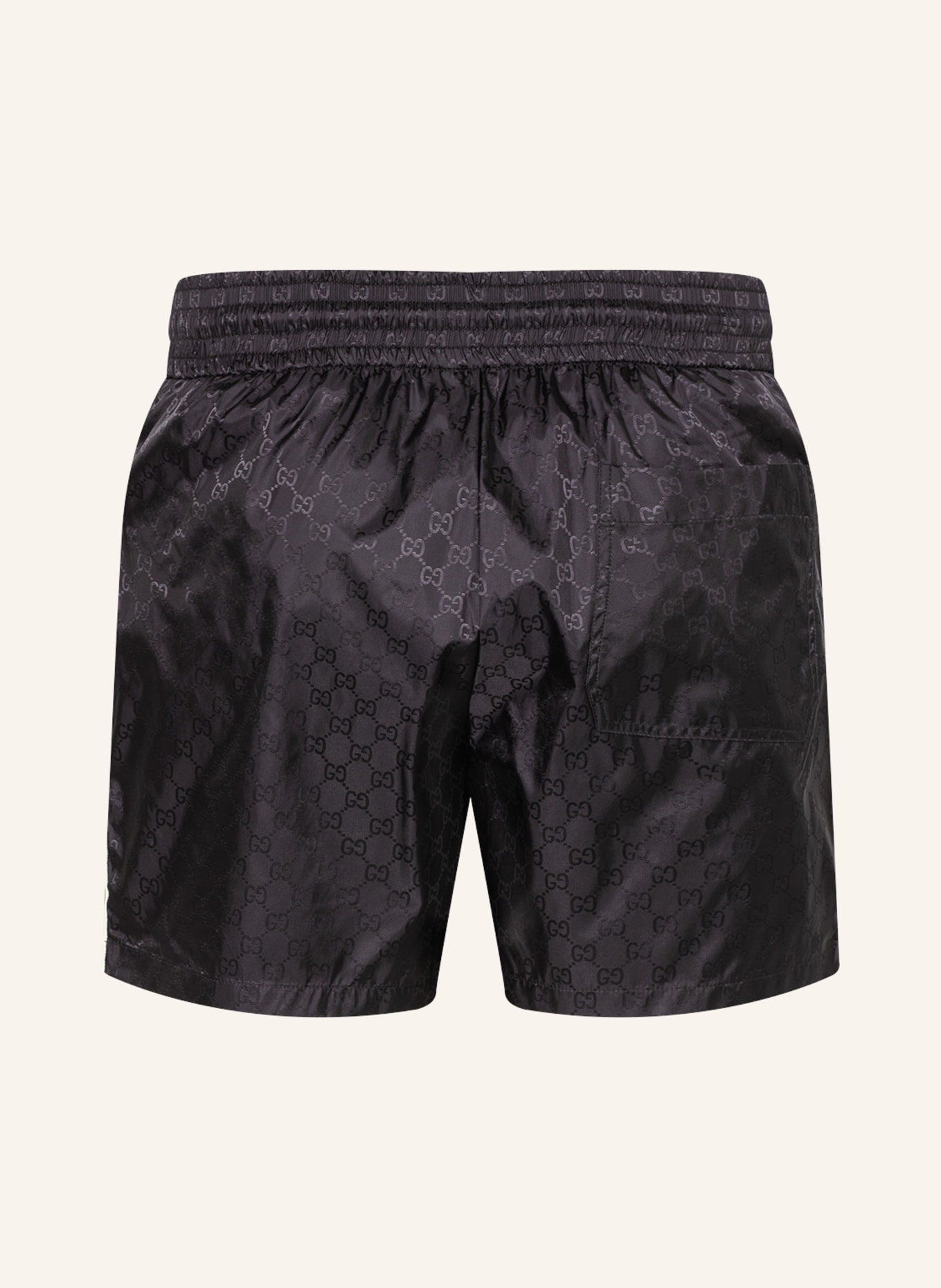 GUCCI Swim shorts, Color: BLACK (Image 2)