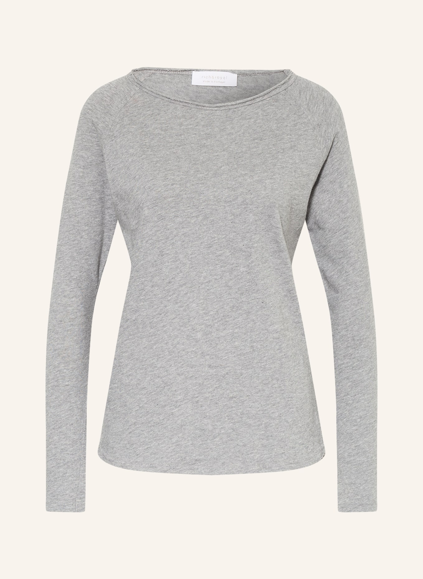 Rich & Royal Long sleeve shirt: GRAY