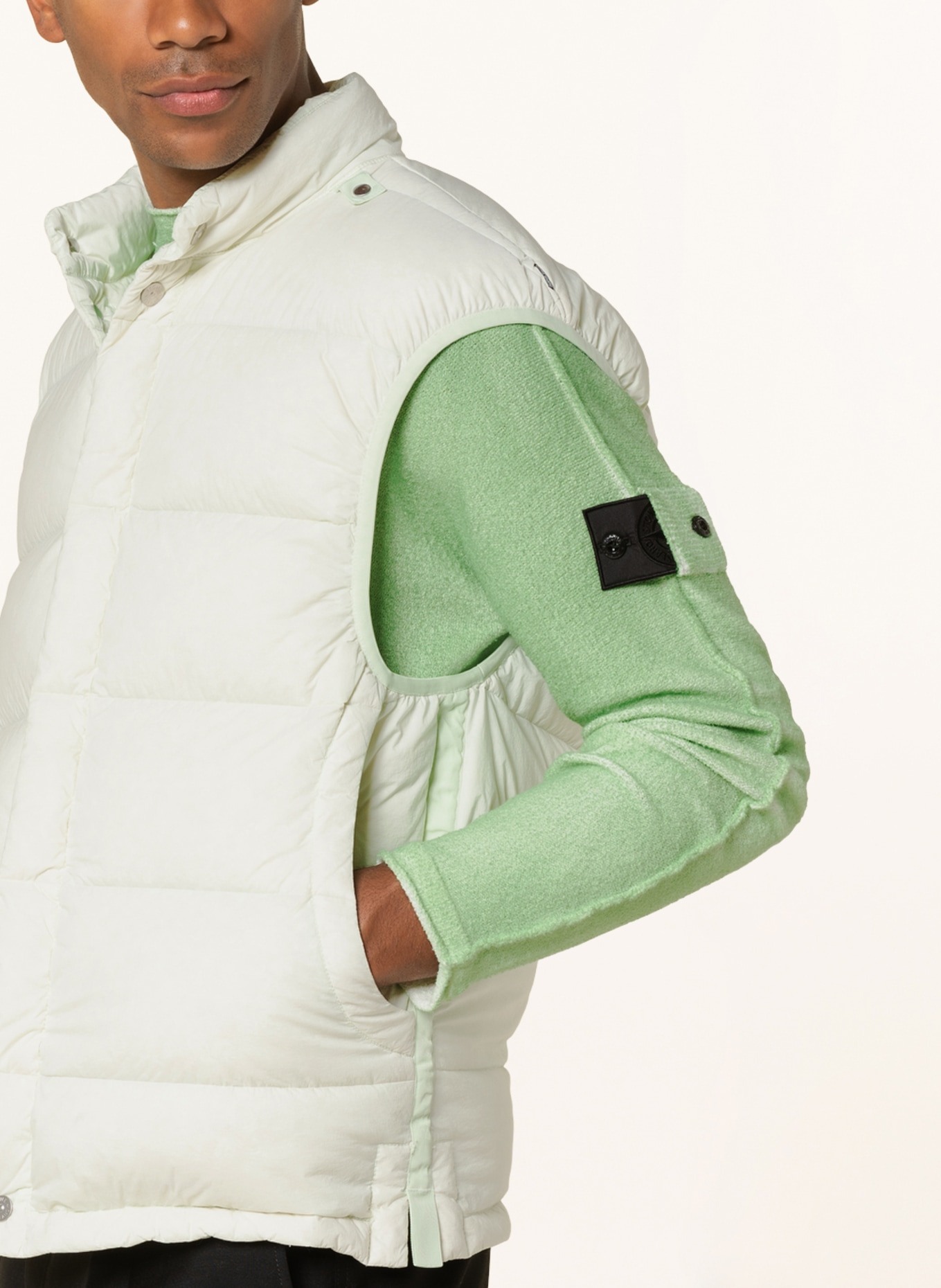 Stone island outlet shadow vest