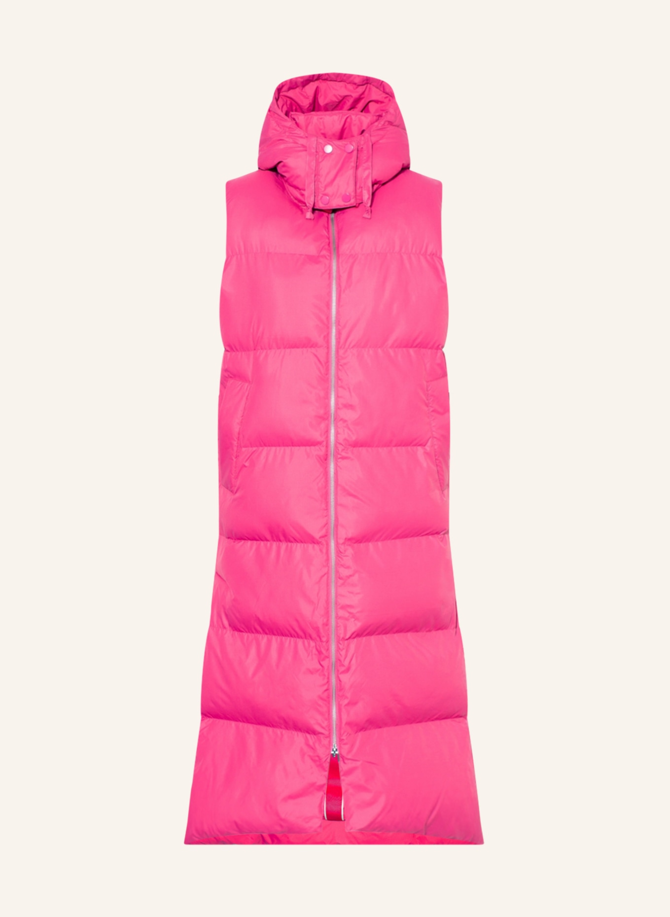 MRS & HUGS Quilted vest, Color: PINK (Image 1)