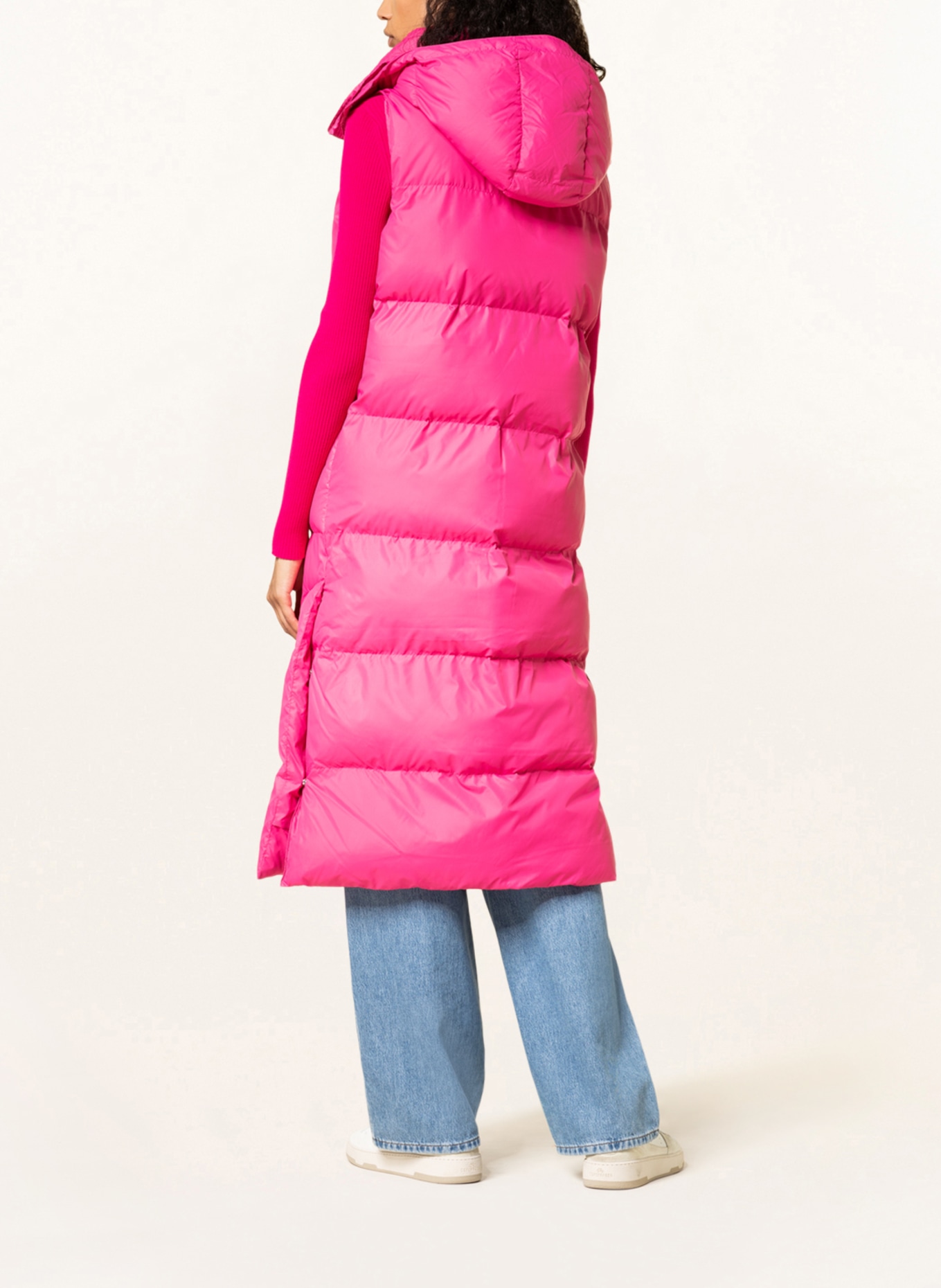 MRS & HUGS Quilted vest, Color: PINK (Image 3)
