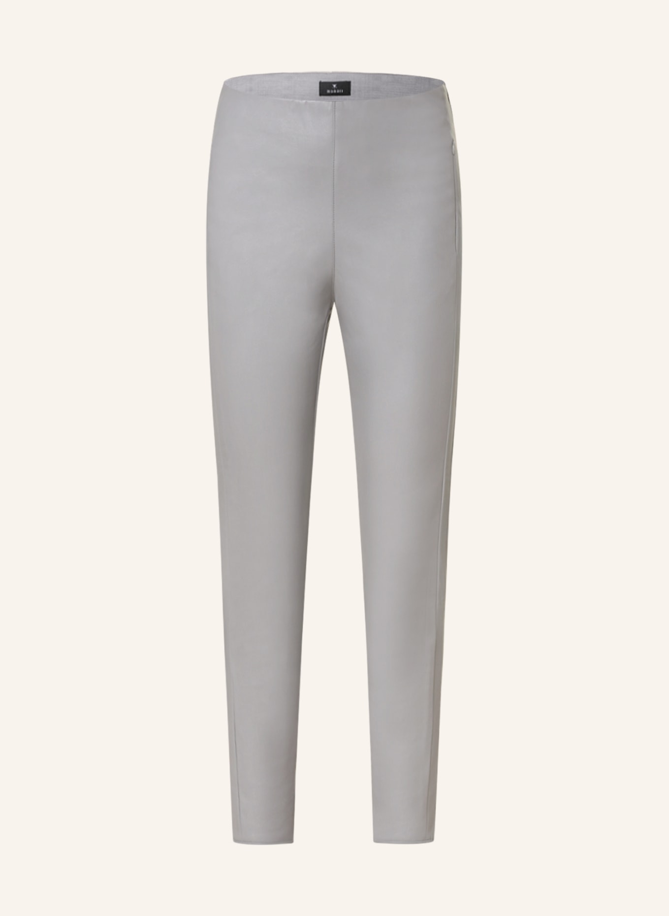 monari Trousers in leather look, Color: GRAY (Image 1)