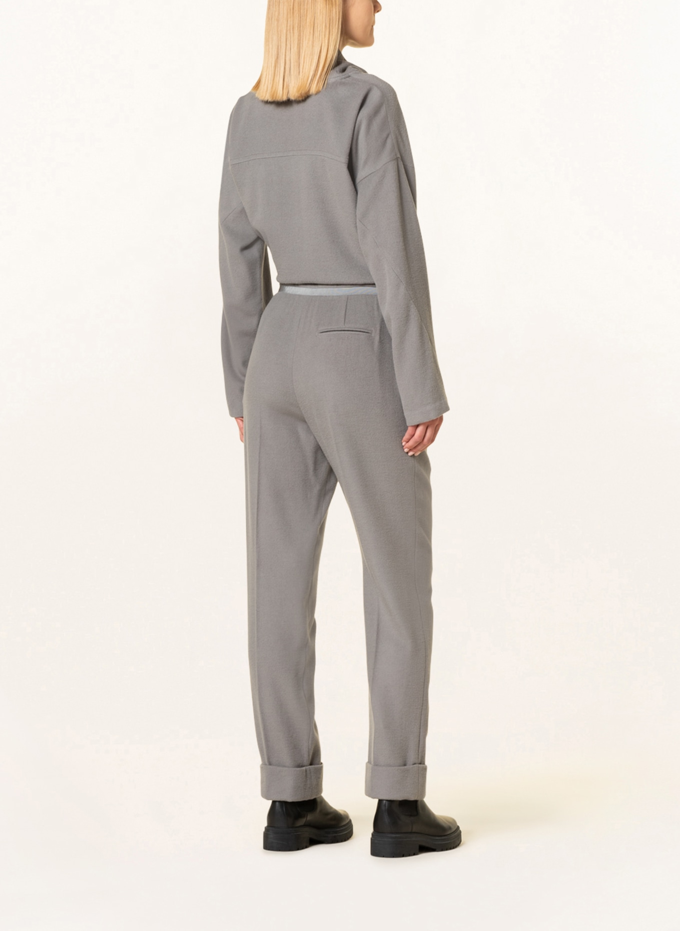 EMPORIO ARMANI Spodnie w stylu dresowym, Kolor: SZARY (Obrazek 3)