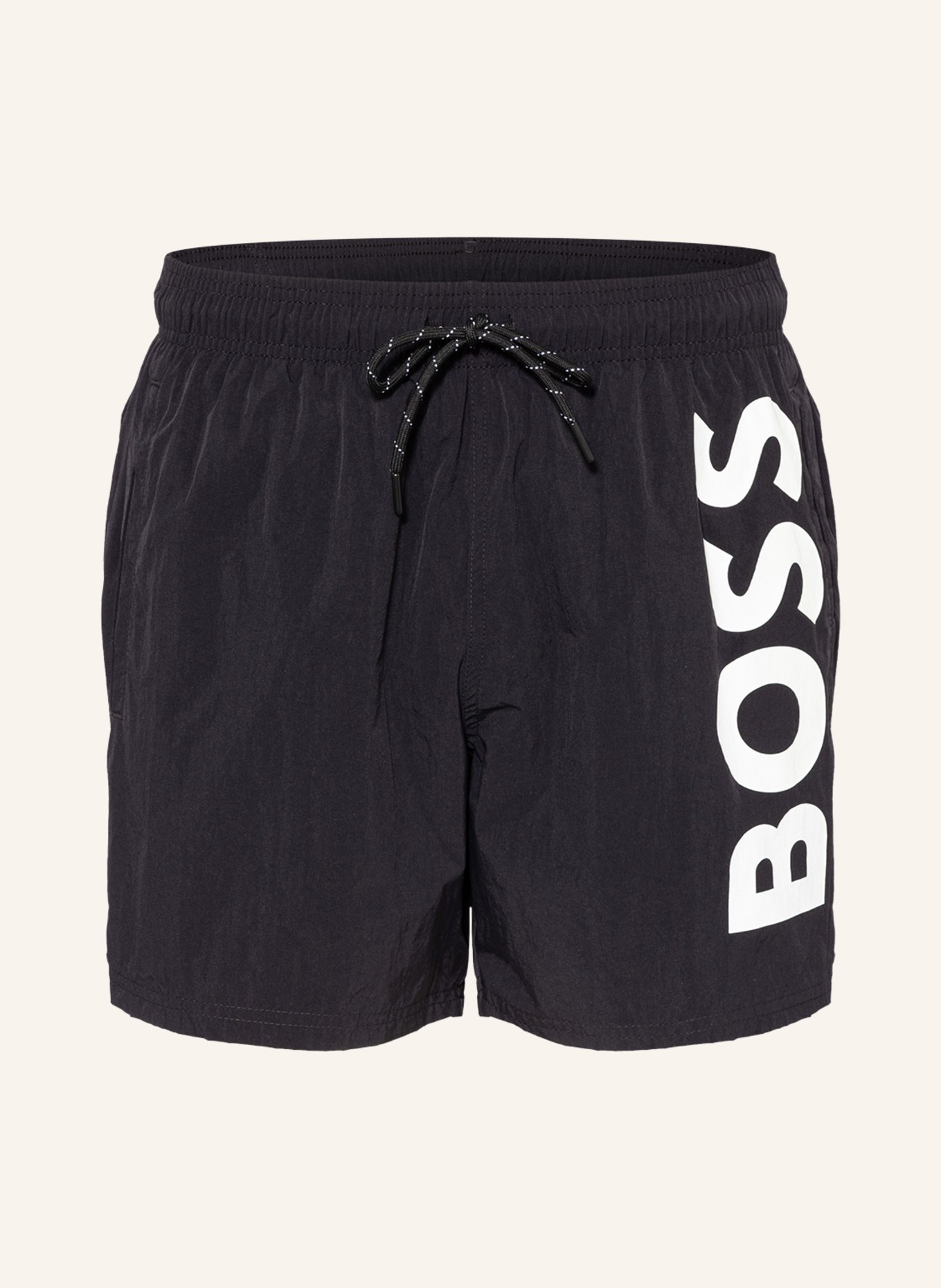 BOSS Swim shorts OKTOPUS, Color: BLACK/ WHITE (Image 1)