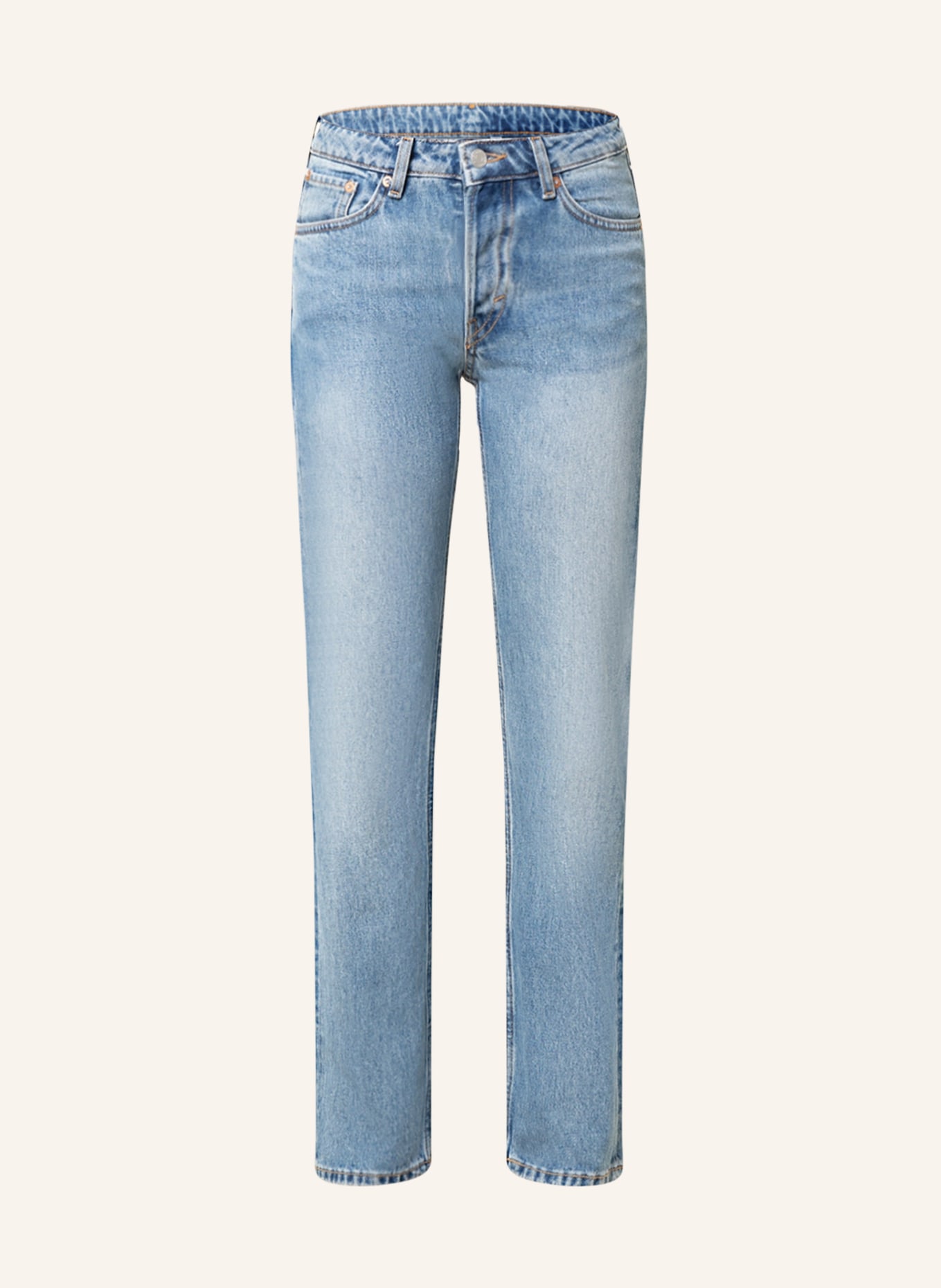 WEEKDAY Straight Jeans , Farbe: Blue Medium dusty (Bild 1)