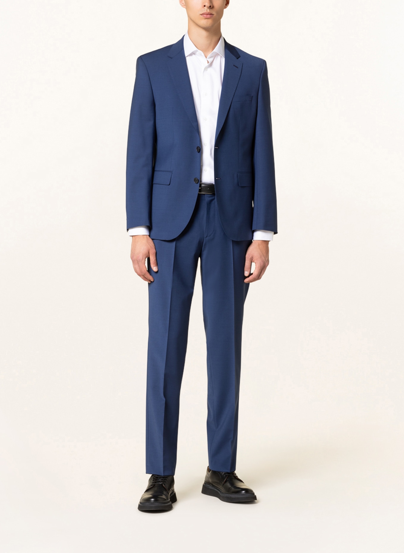 BOSS Anzughose LEON Regular Fit, Farbe: 463 OPEN BLUE (Bild 2)