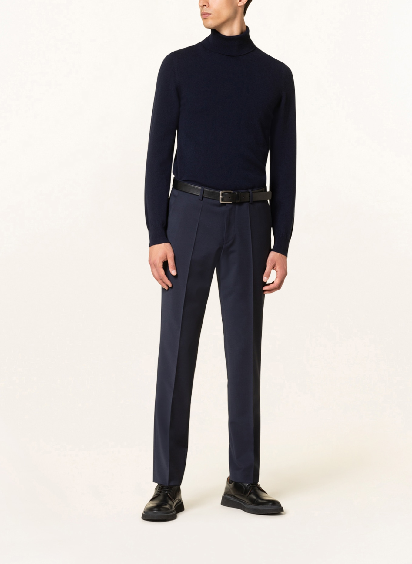 BOSS Anzughose LEON Regular Fit, Farbe: 405 DARK BLUE (Bild 3)