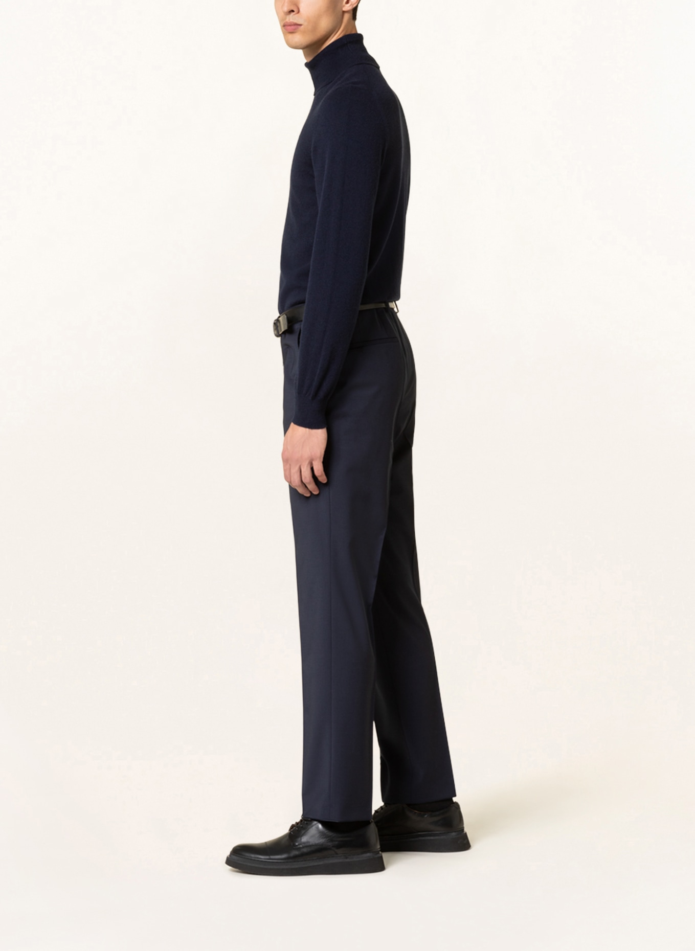 BOSS Anzughose LEON Regular Fit, Farbe: 405 DARK BLUE (Bild 5)