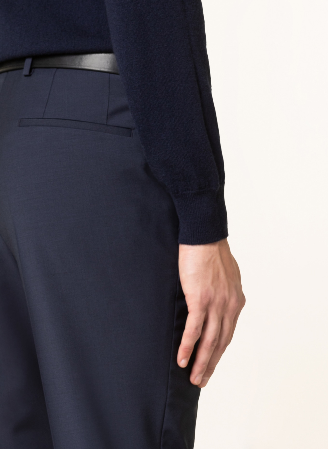 BOSS Anzughose LEON Regular Fit, Farbe: 405 DARK BLUE (Bild 6)