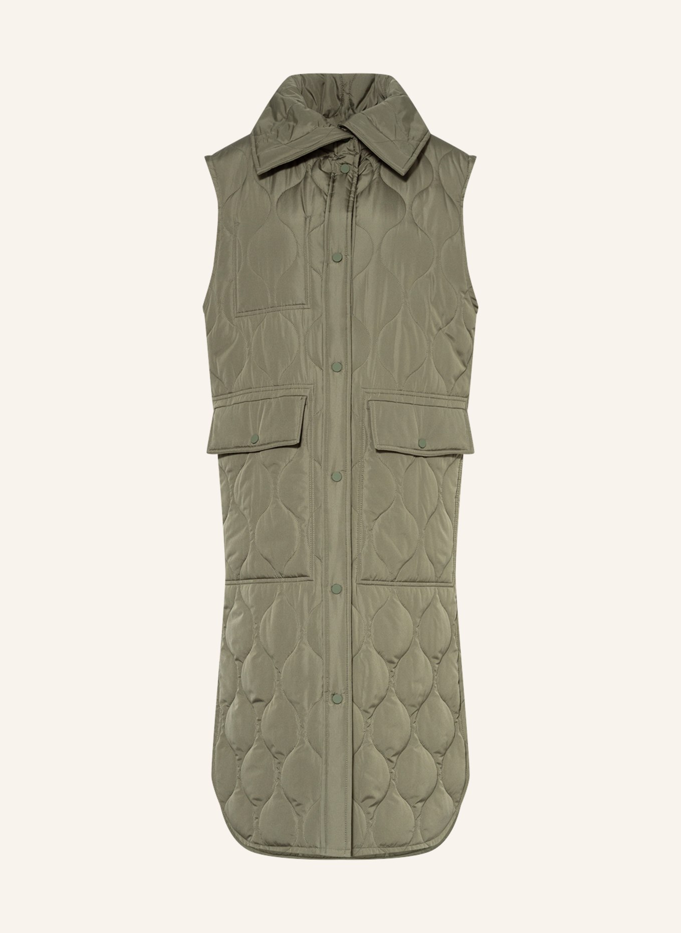 Marc O'Polo Quilted vest, Color: OLIVE (Image 1)