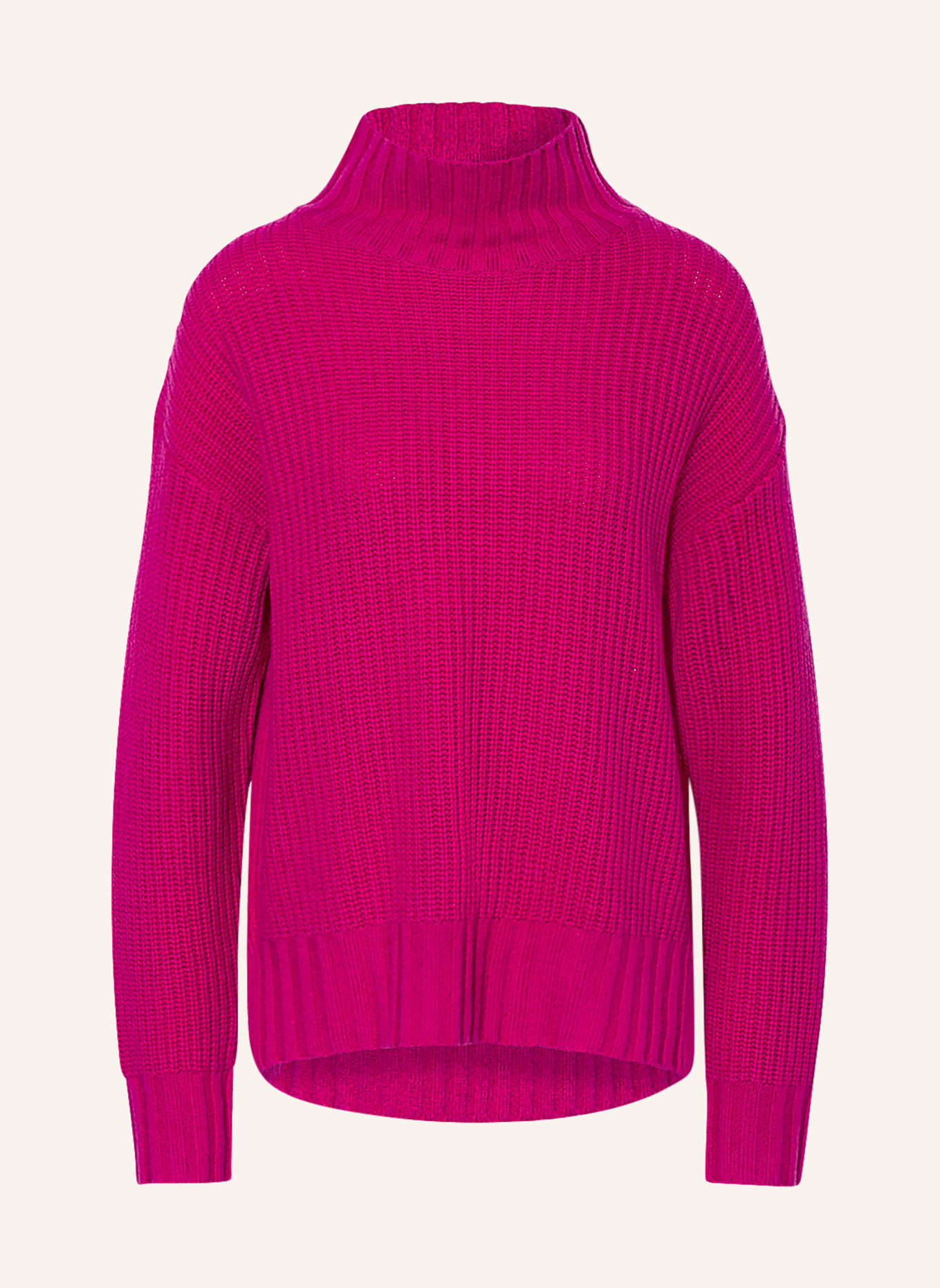 MRS & HUGS Sweter z dodatkiem kaszmiru , Kolor: FUKSJA (Obrazek 1)