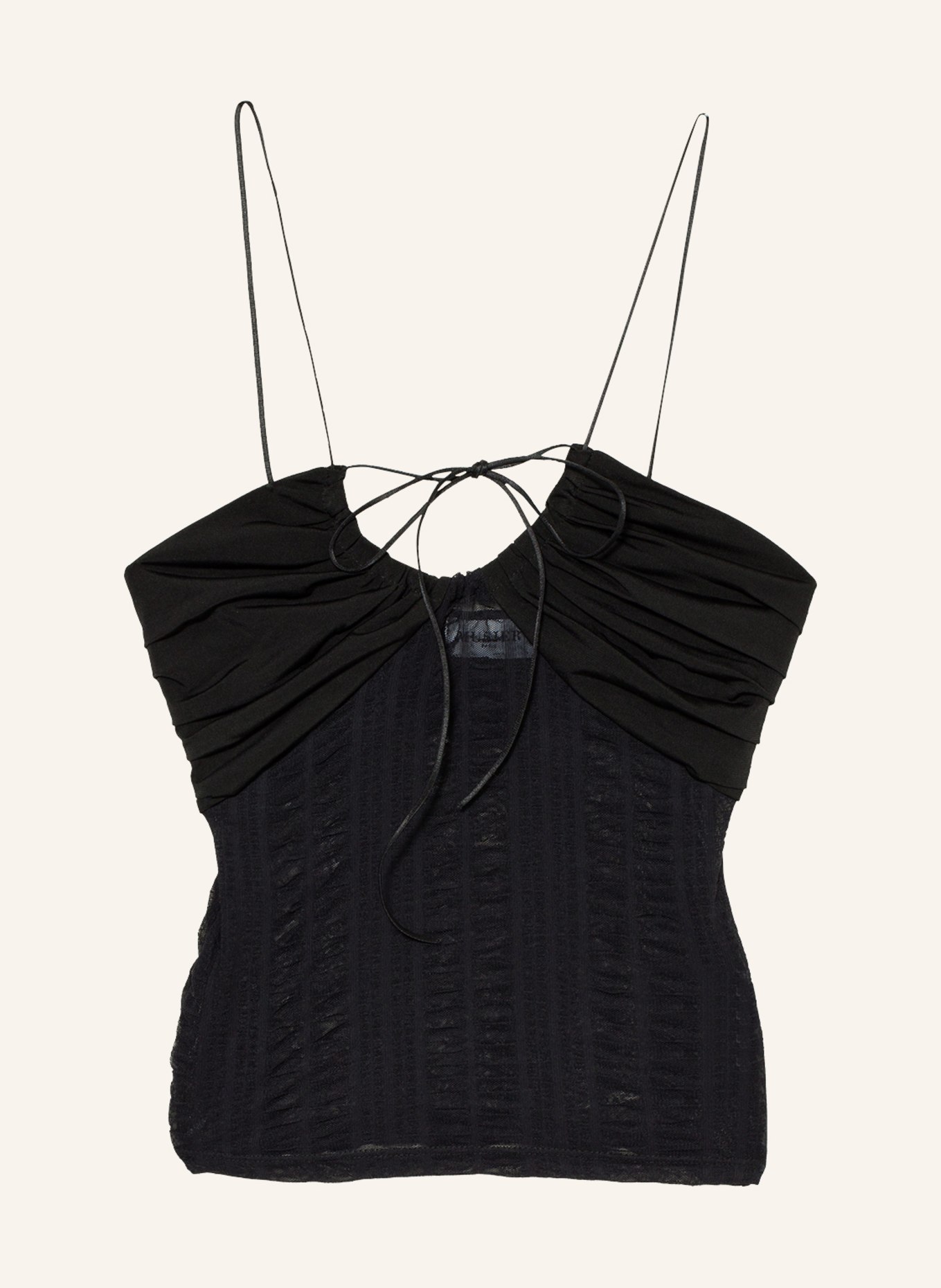 MUSIER PARIS Mesh top TINOS, Color: BLACK (Image 1)