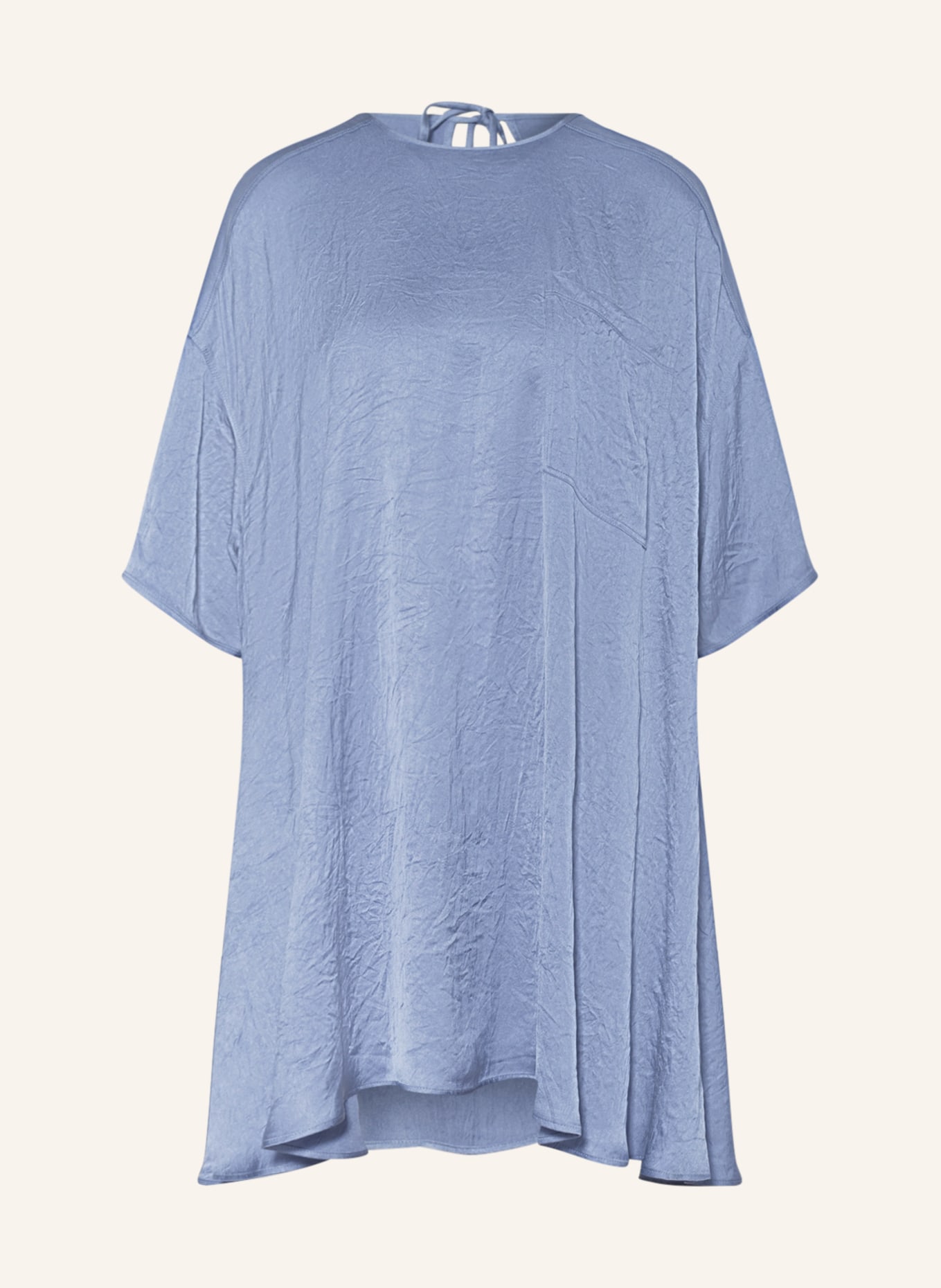 American Vintage Oversized dress WIDLAND, Color: LIGHT BLUE (Image 1)