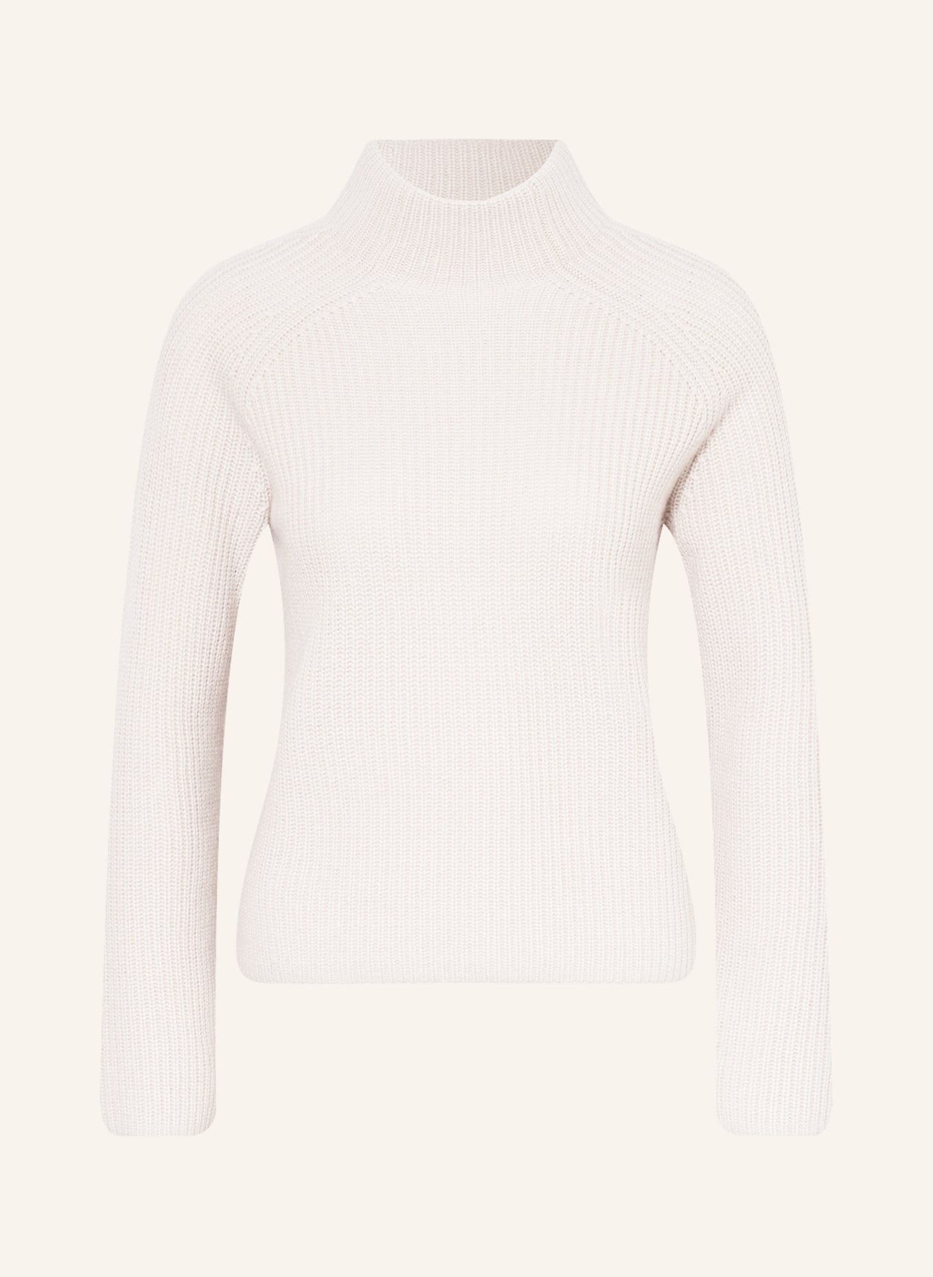 MRS & HUGS Turtleneck sweater in cashmere, Color: CREAM (Image 1)