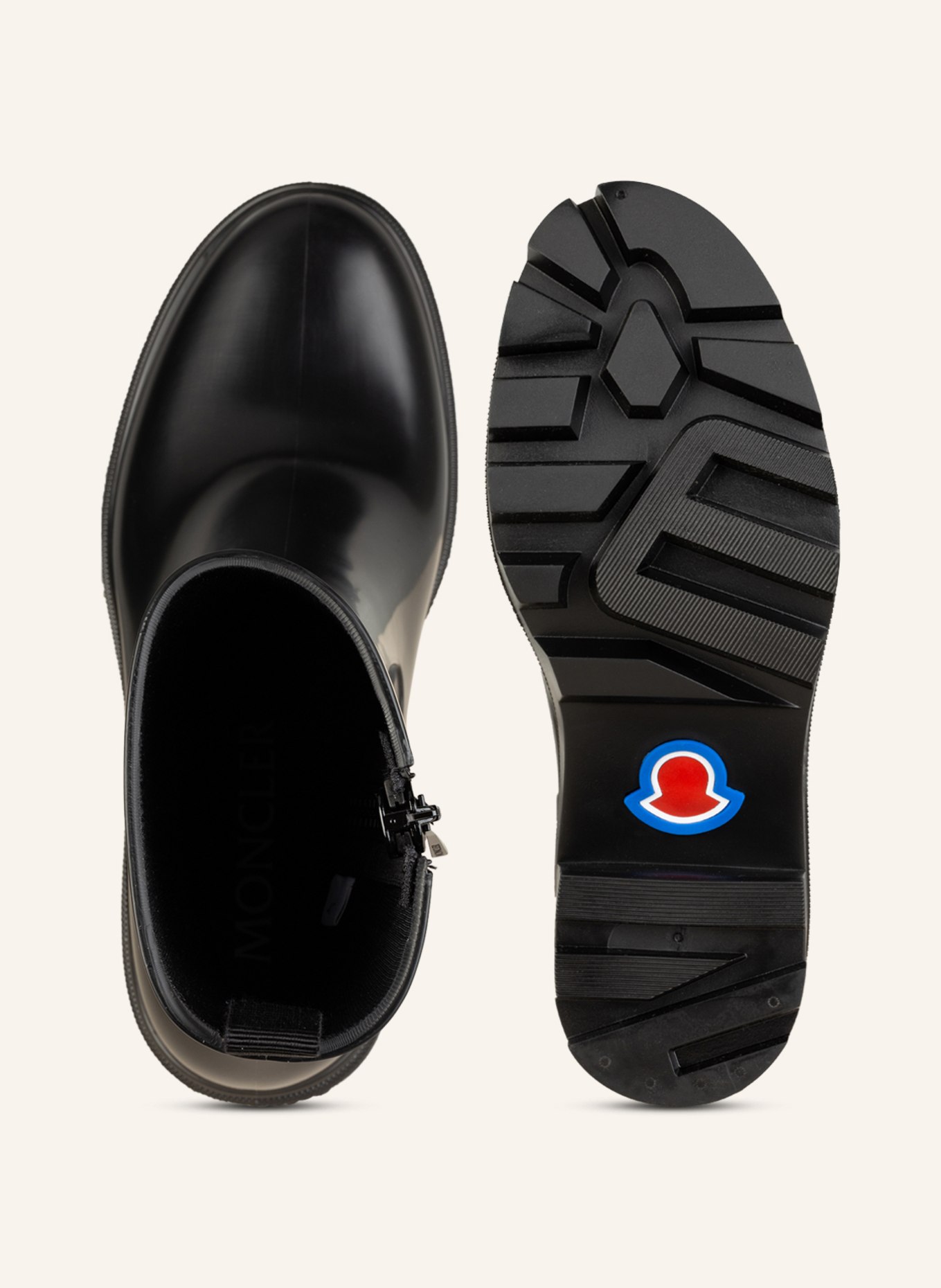 MONCLER Rubber boots LOFTGRIP, Color: BLACK (Image 6)