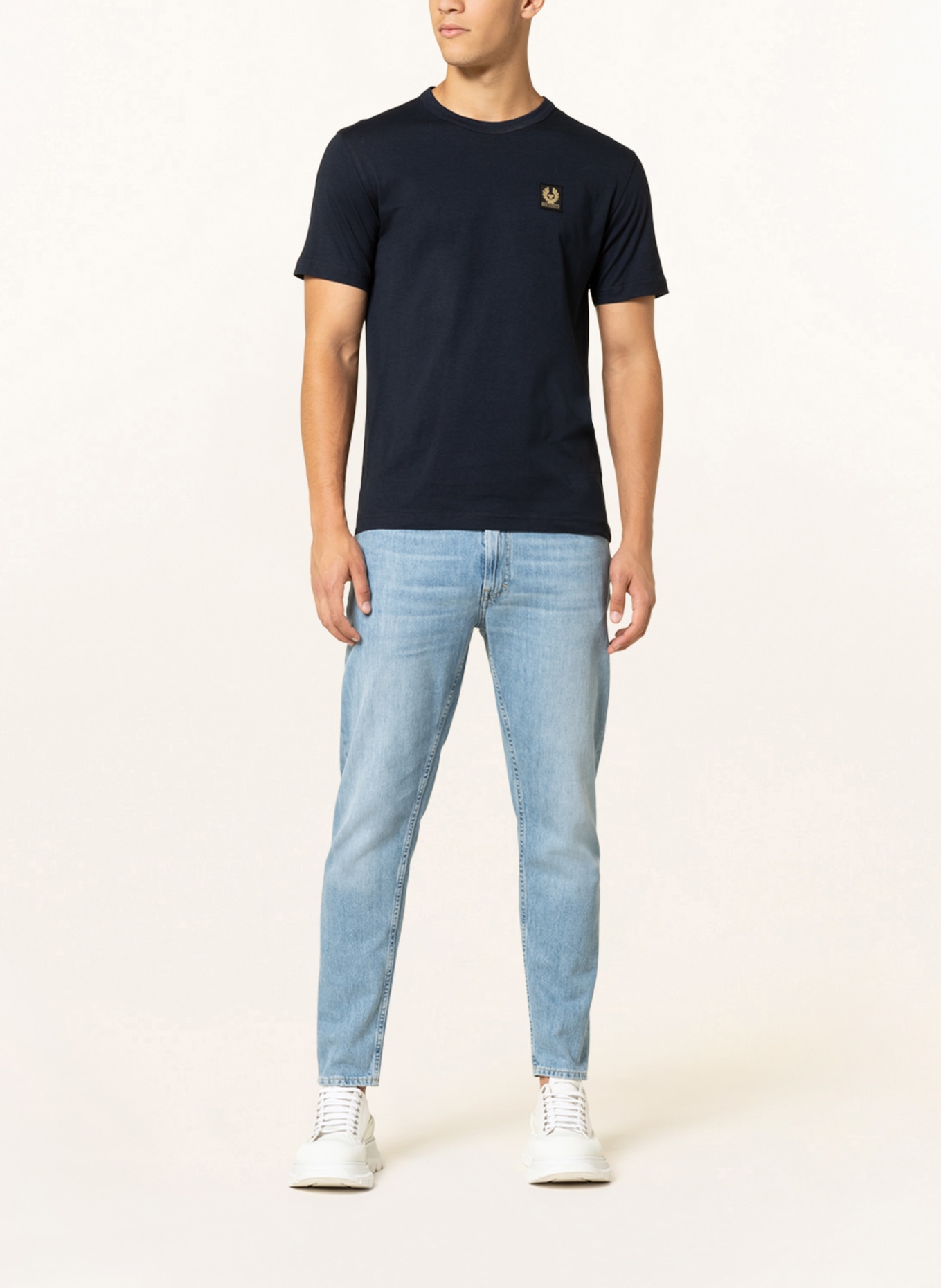BELSTAFF T-Shirt: DUNKELBLAU