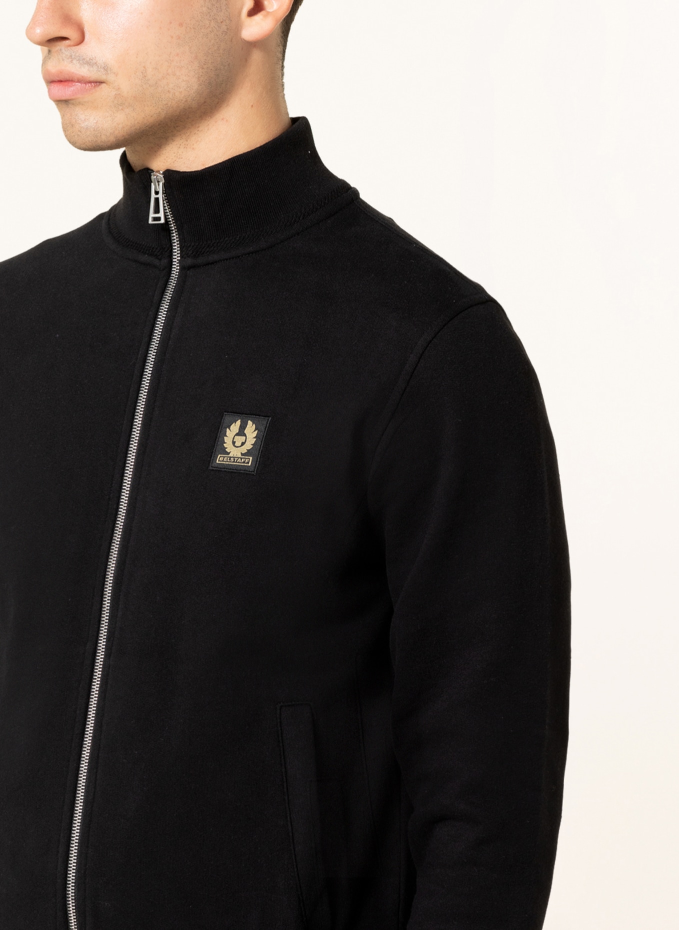 BELSTAFF Sweat jacket, Color: BLACK (Image 4)