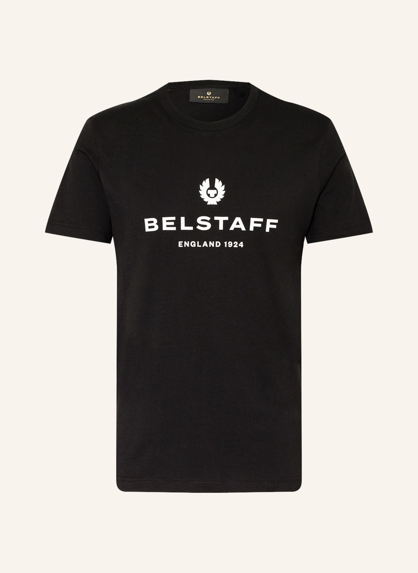 BELSTAFF Tričko 1924: ČERNÁ