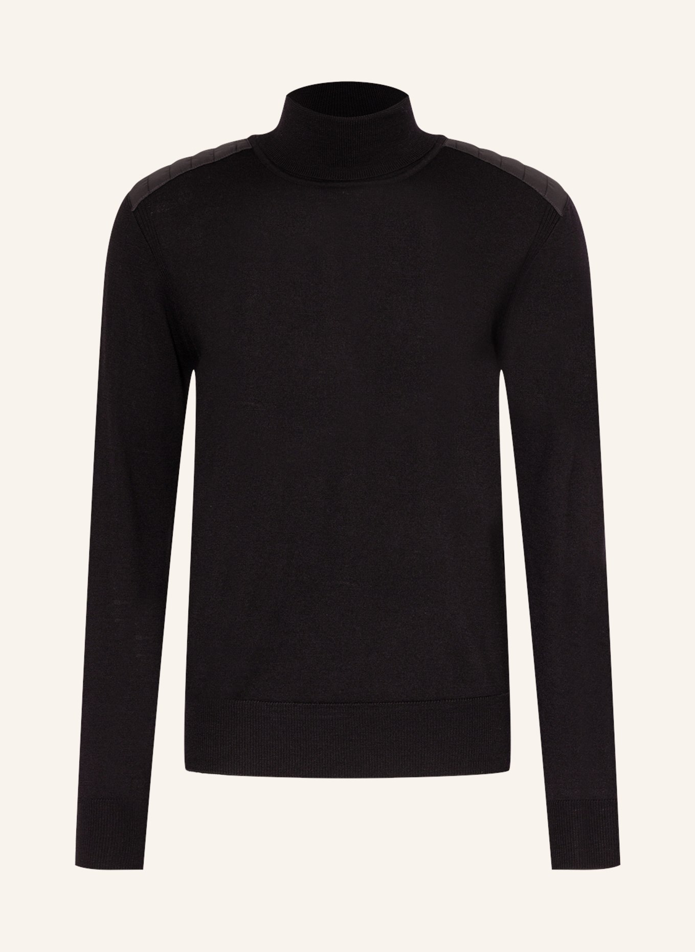 BELSTAFF Turtleneck sweater KINGSLAND, Color: BLACK (Image 1)