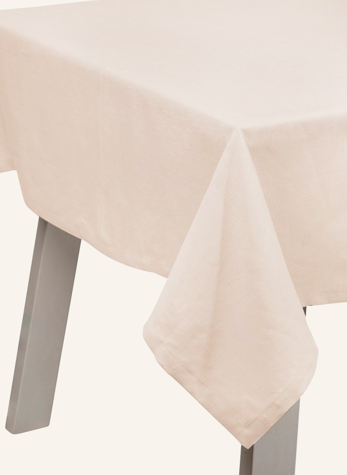 pichler Table cloth PURE made of linen , Color: BEIGE (Image 4)