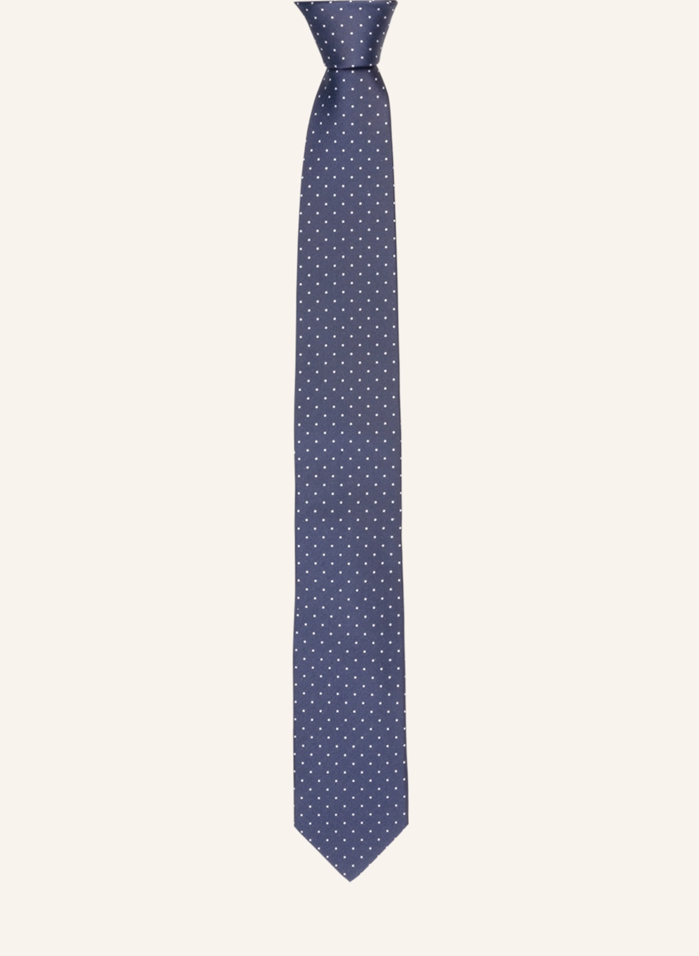 OLYMP Krawat, Kolor: GRANATOWY/ BIAŁY (Obrazek 2)