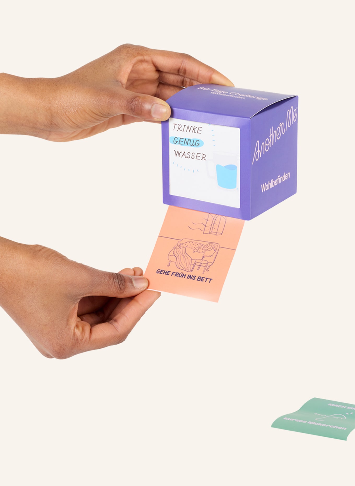 DOIY Card box , Color: BLUE/ LIGHT PINK (Image 4)