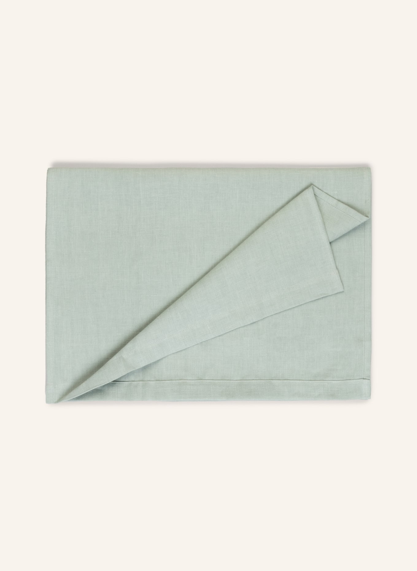 pichler Table runner PURE made of linen, Color: LIGHT GREEN (Image 1)