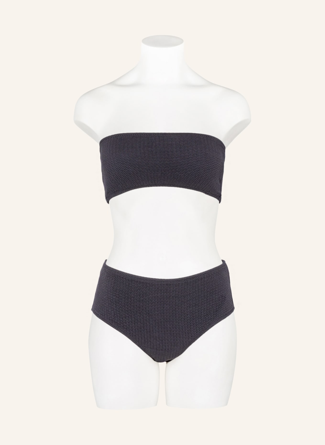 SEAFOLLY Bandeau bikini top SEA DIVE , Color: BLACK (Image 2)