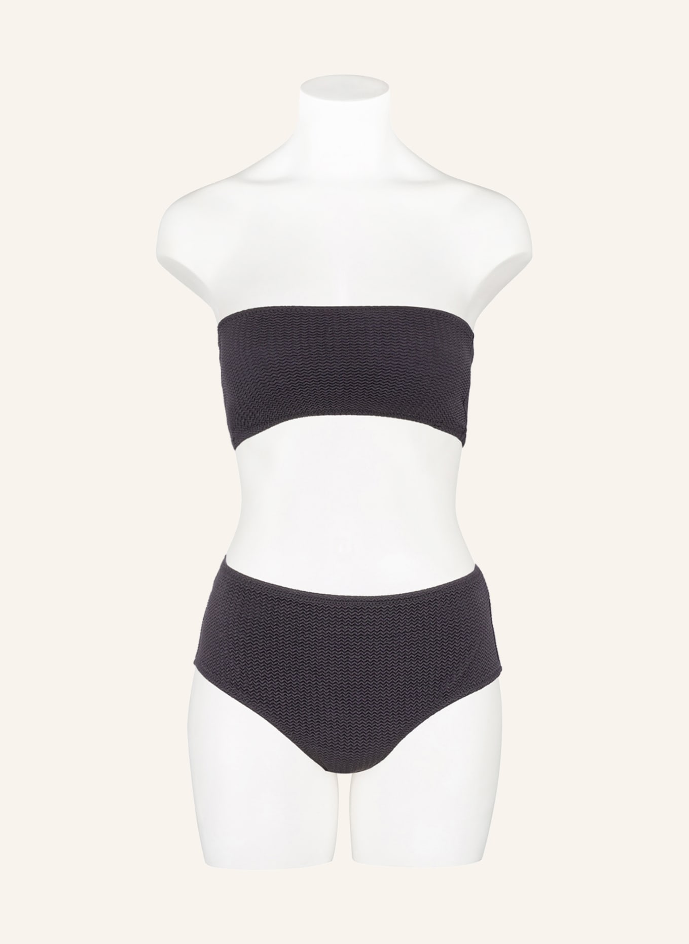 SEAFOLLY High waist bikini bottoms SEA DIVE, Color: BLACK (Image 2)