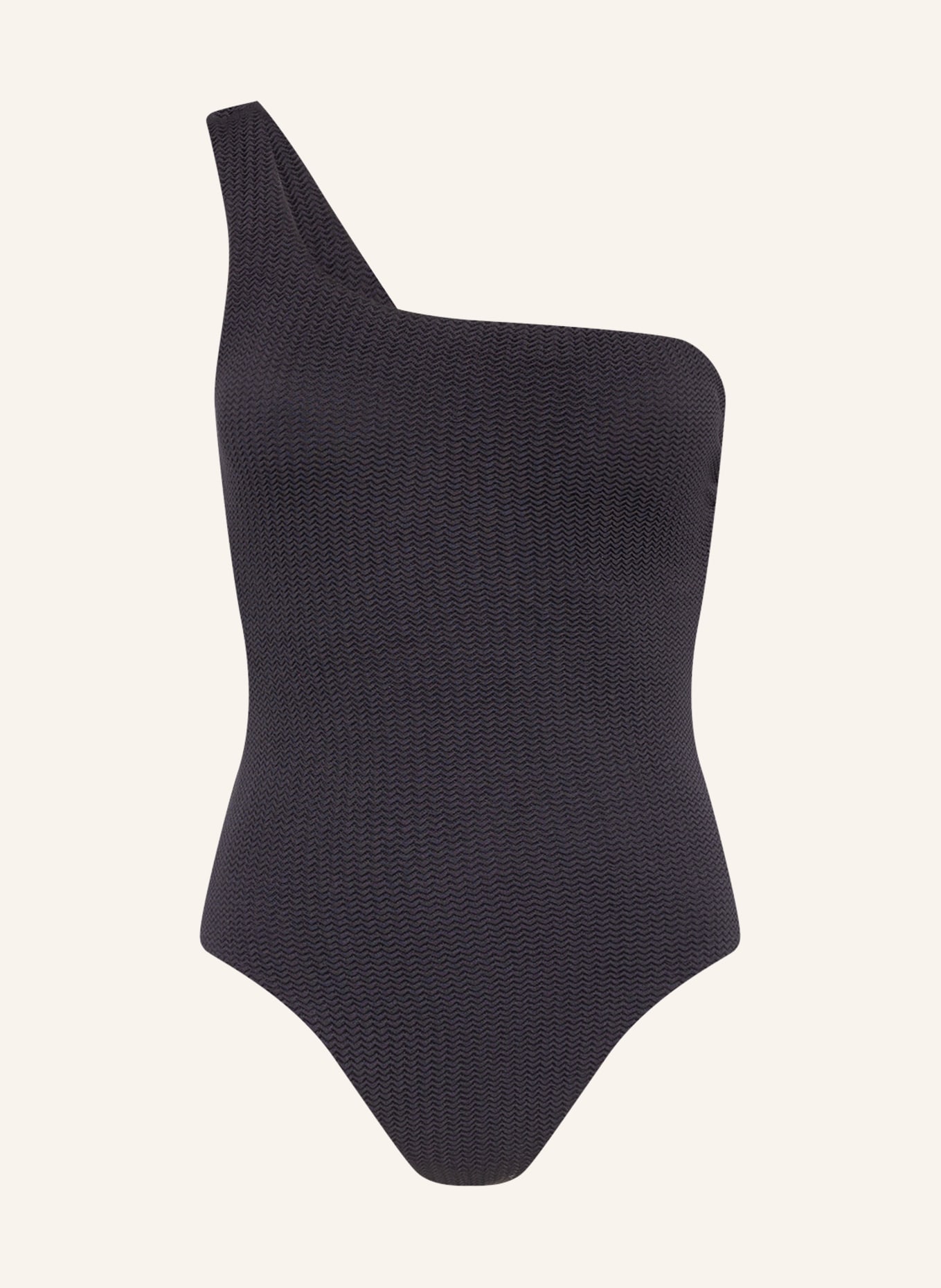 SEAFOLLY One-shoulder swimsuit SEA DIVE , Color: BLACK (Image 1)