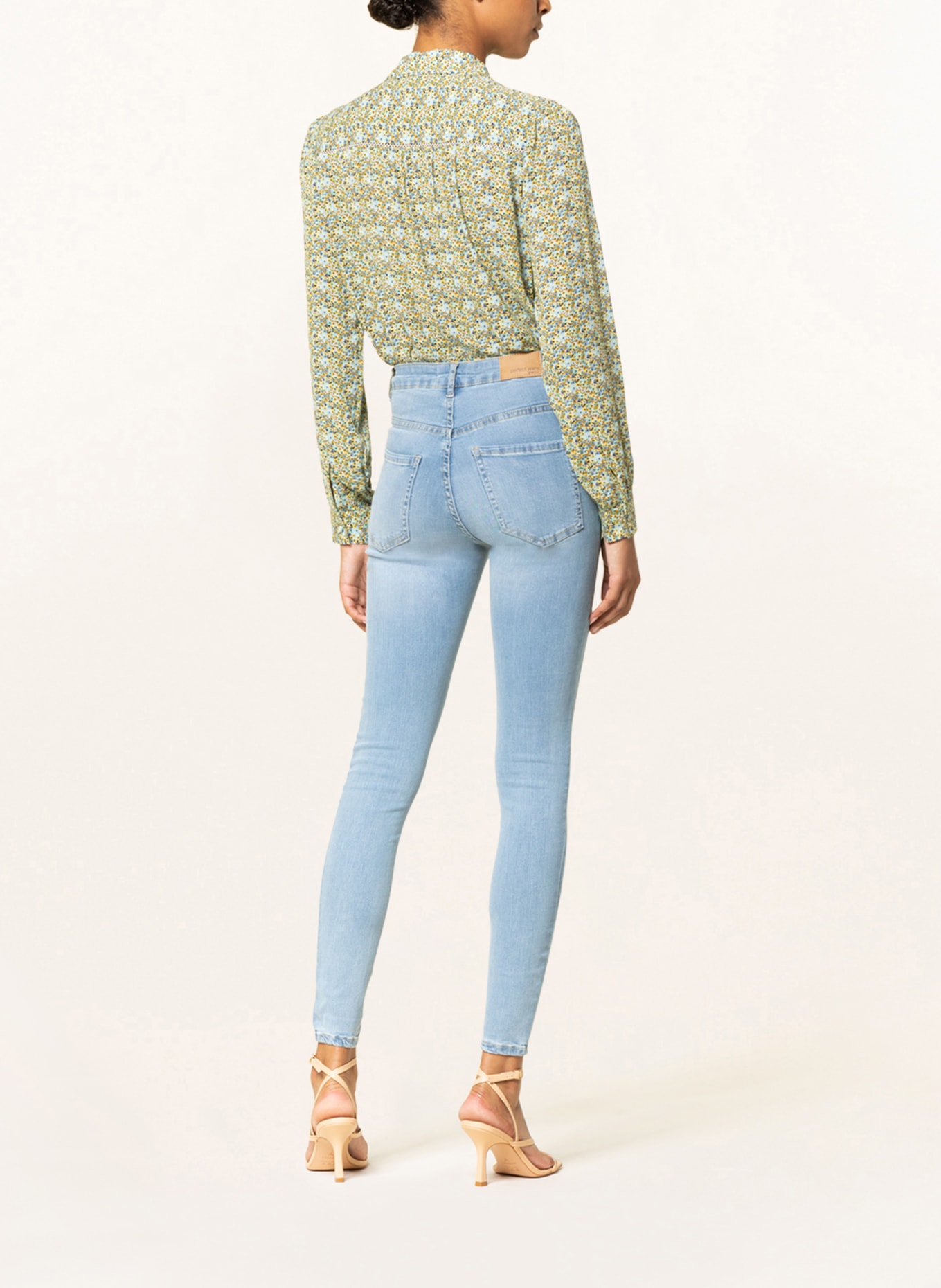 gina tricot Skinny Jeans MOLLY, Farbe: SKY BLUE (Bild 3)