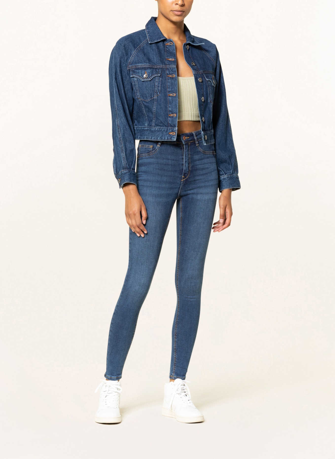 gina tricot Skinny jeans MOLLY, Color: 5003 drak blue h (Image 2)
