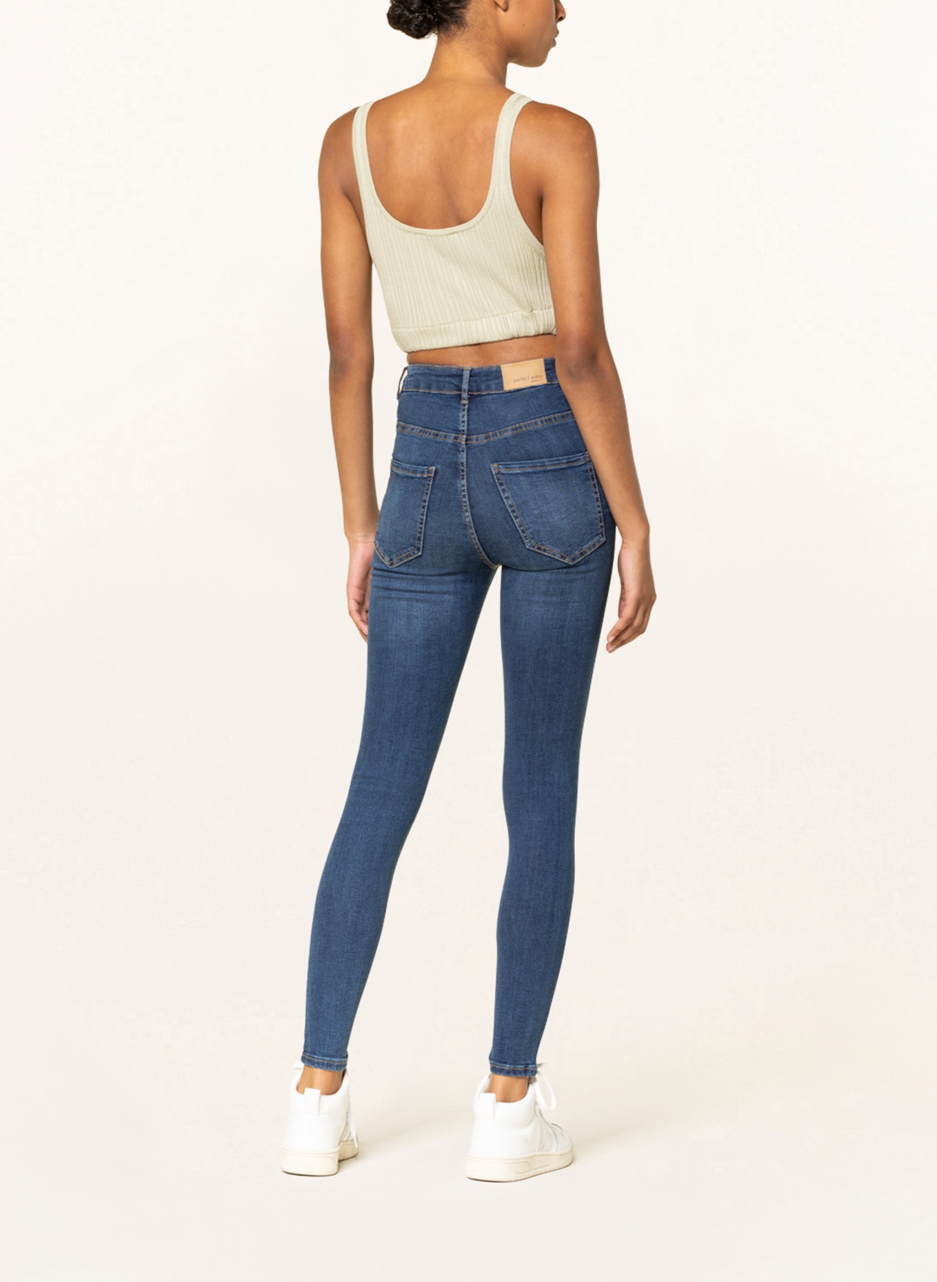 gina tricot Skinny Jeans MOLLY, Farbe: 5003 drak blue h (Bild 3)