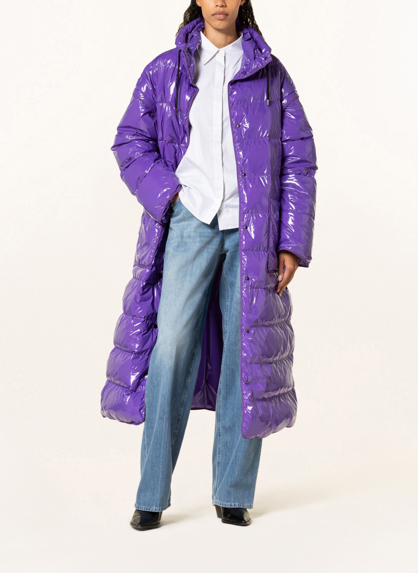 DOROTHEE SCHUMACHER 2-in-1 down coat , Color: PURPLE (Image 2)