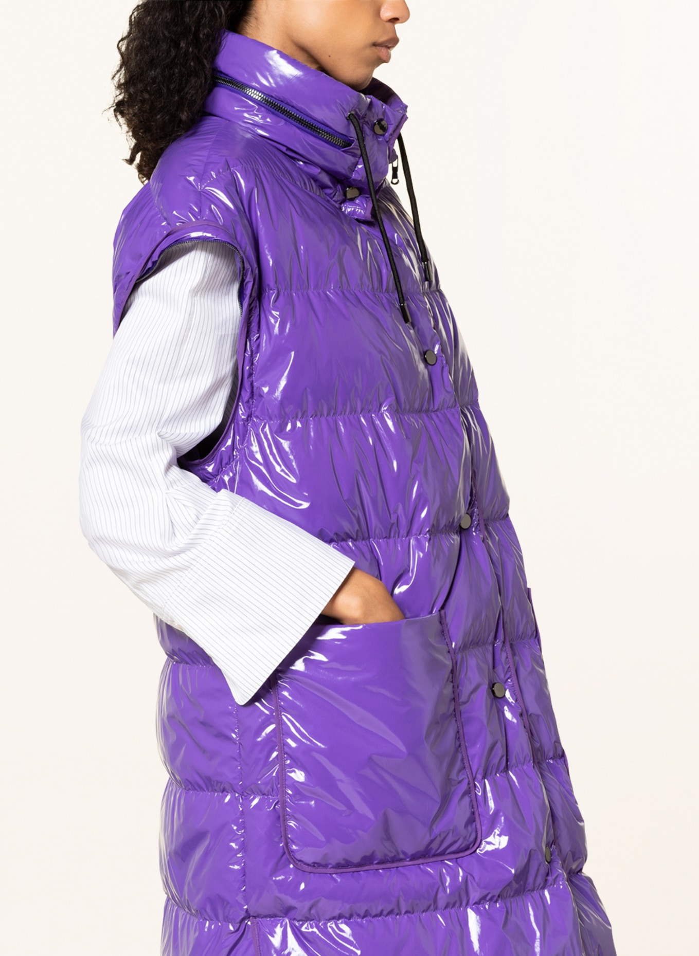 DOROTHEE SCHUMACHER 2-in-1 down coat , Color: PURPLE (Image 4)