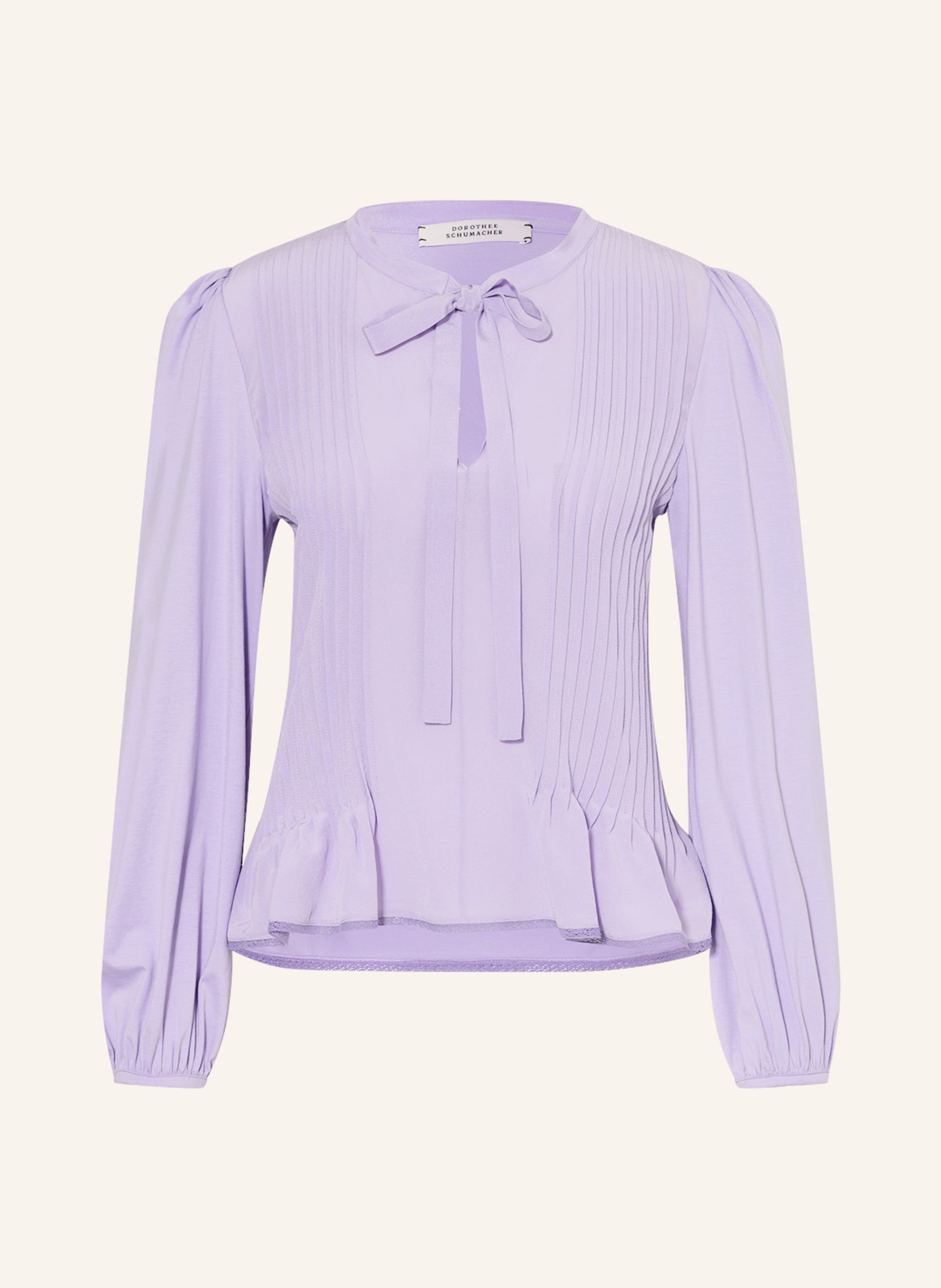 DOROTHEE SCHUMACHER Blouse in mixed materials , Color: LIGHT PURPLE (Image 1)