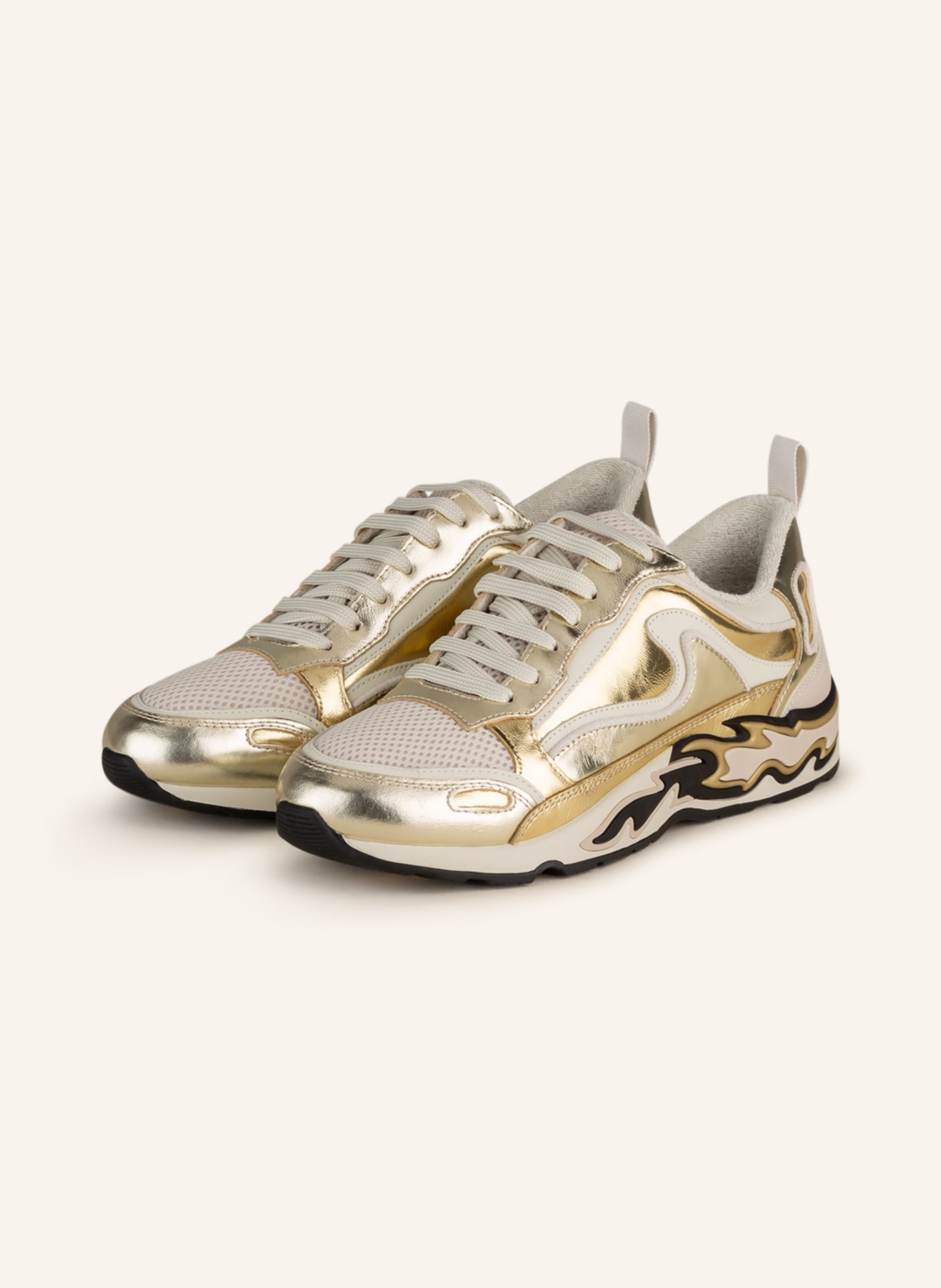 SANDRO Sneaker, Farbe: GOLD/ CREME (Bild 1)