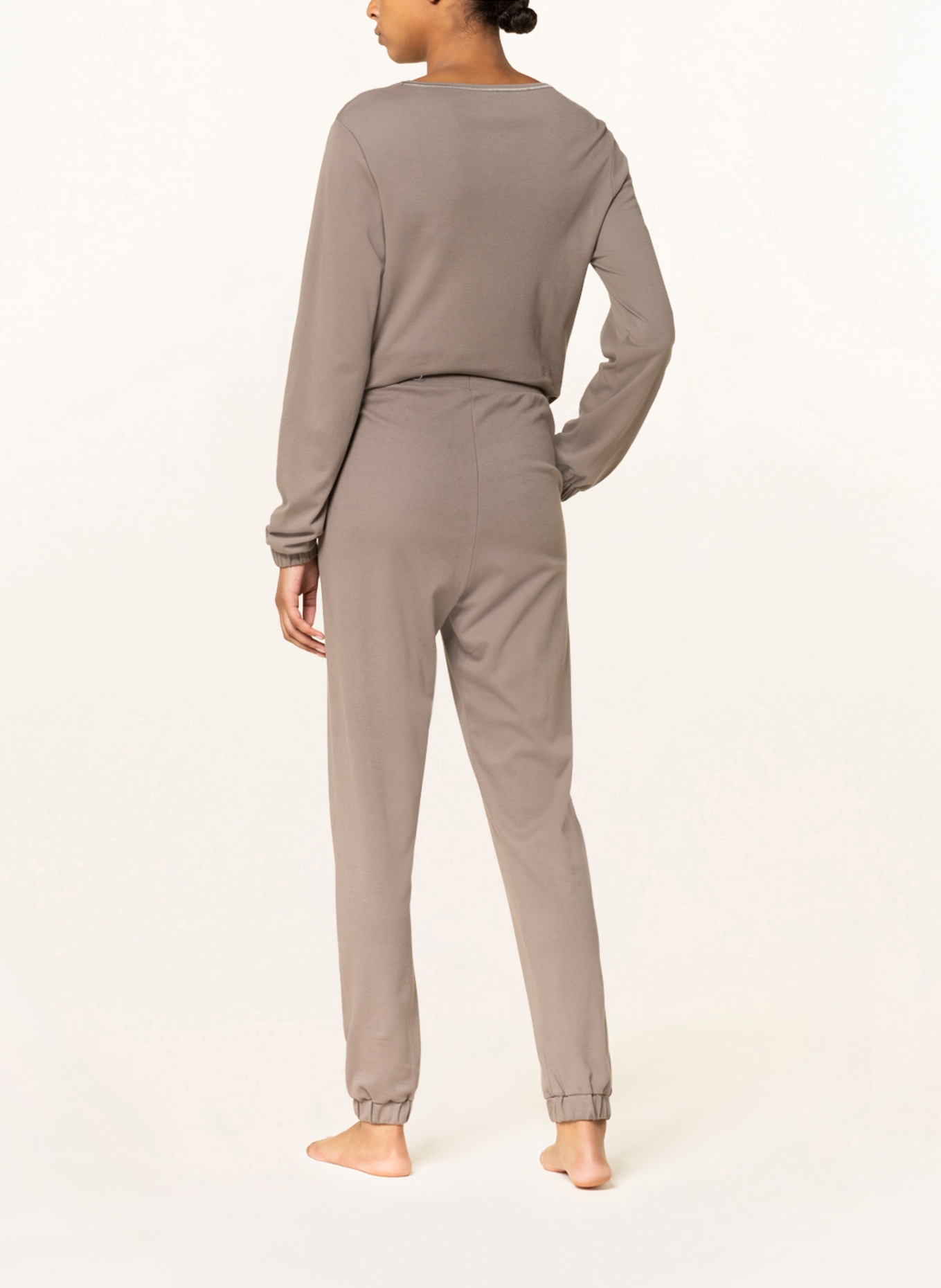 mey Spodnie od piżamy N8TEX 2.0, Kolor: SZAROBRĄZOWY (Obrazek 3)