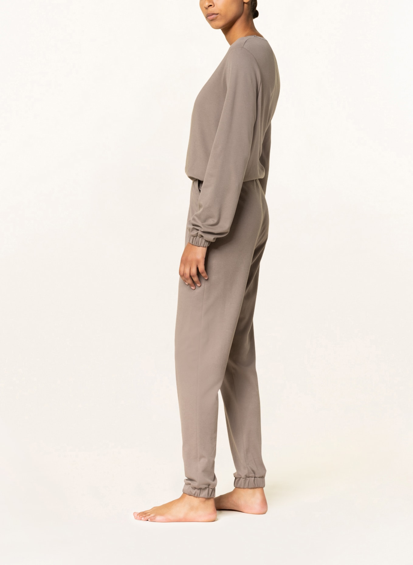 mey Spodnie od piżamy N8TEX 2.0, Kolor: SZAROBRĄZOWY (Obrazek 4)