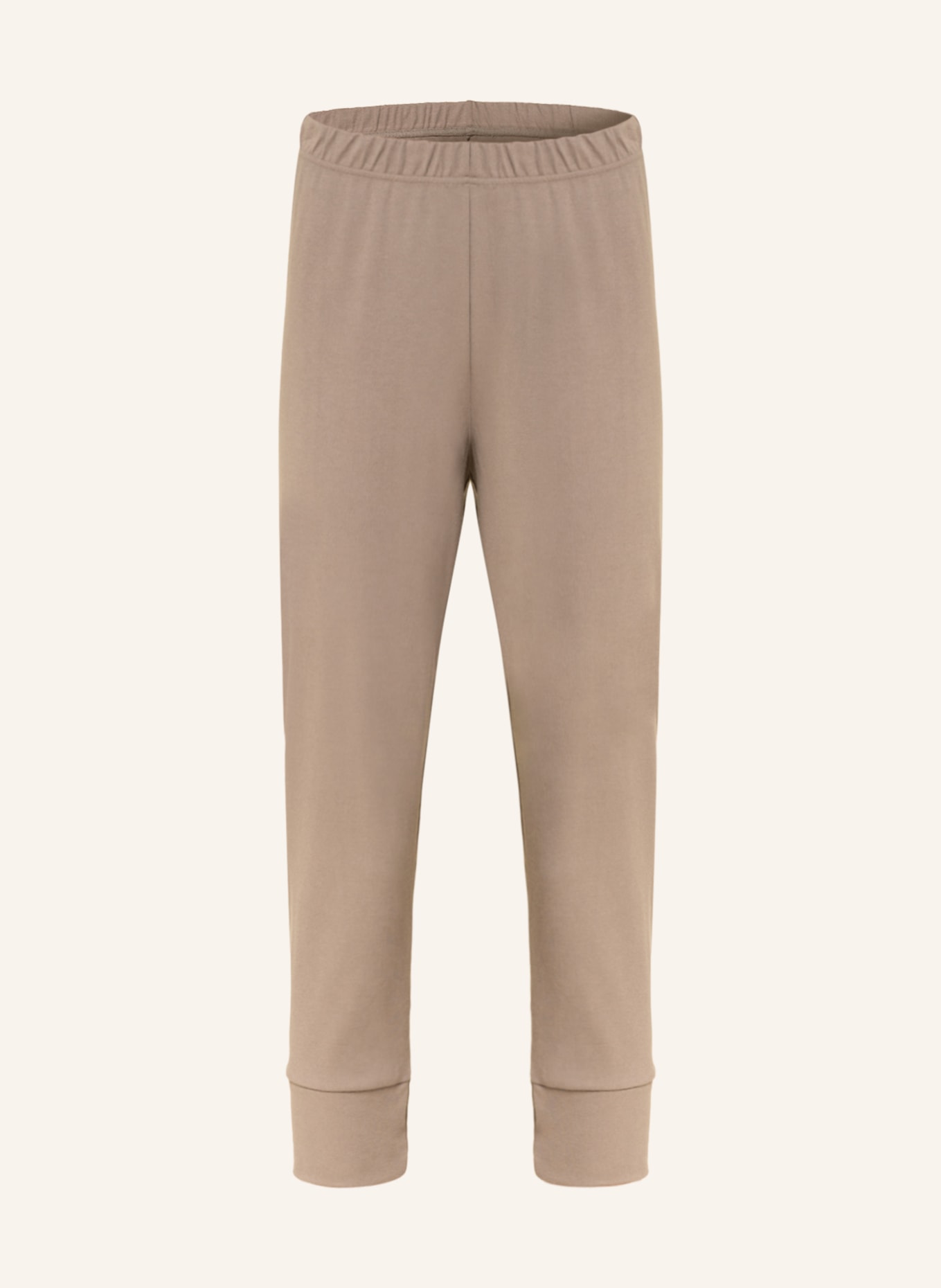 mey 3/4 pajama pants N8TEX 2.0, Color: TAUPE (Image 1)