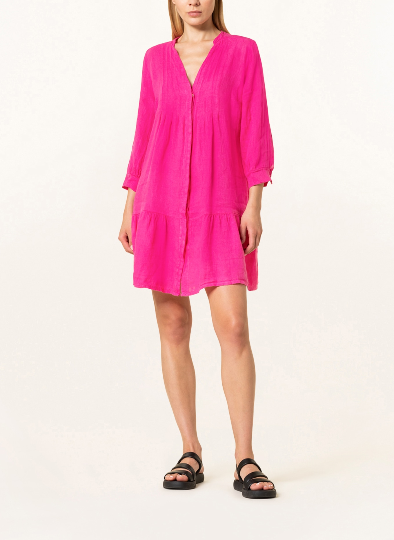 Phase Eight Shirt dress PENELE made of linen in pink