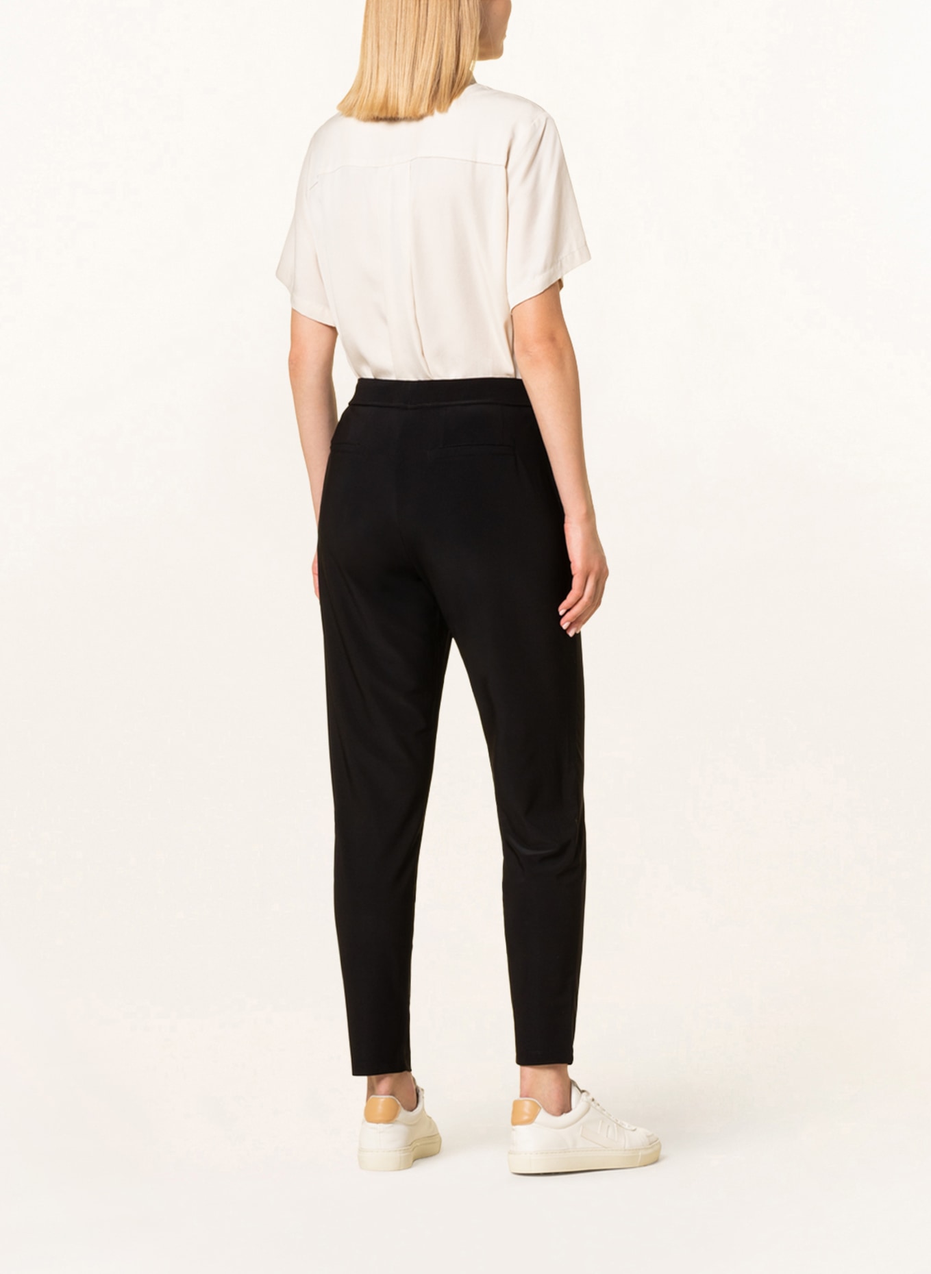 BETTY&CO 7/8 pants in jogger style , Color: BLACK (Image 3)