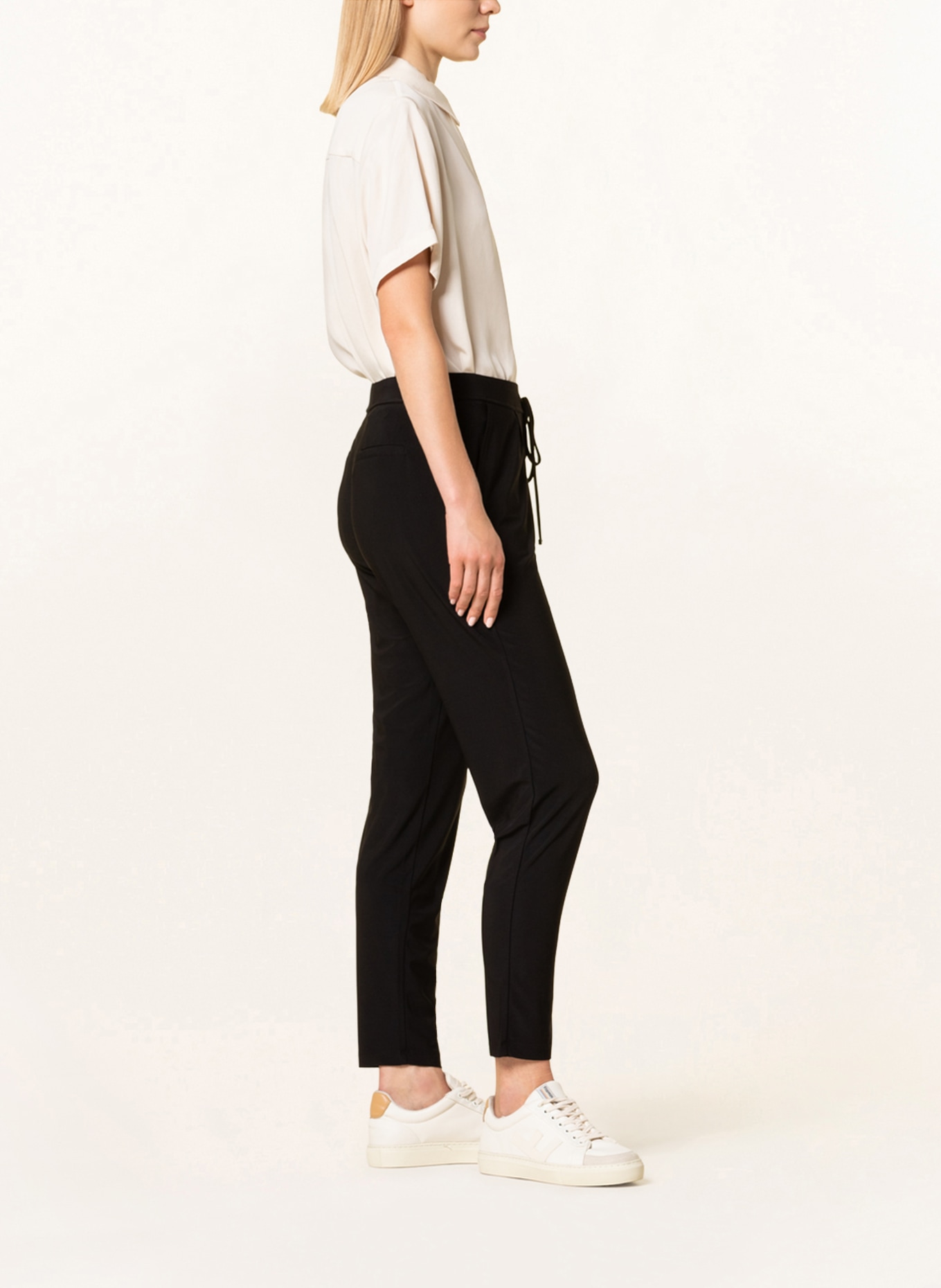 BETTY&CO 7/8 pants in jogger style , Color: BLACK (Image 4)