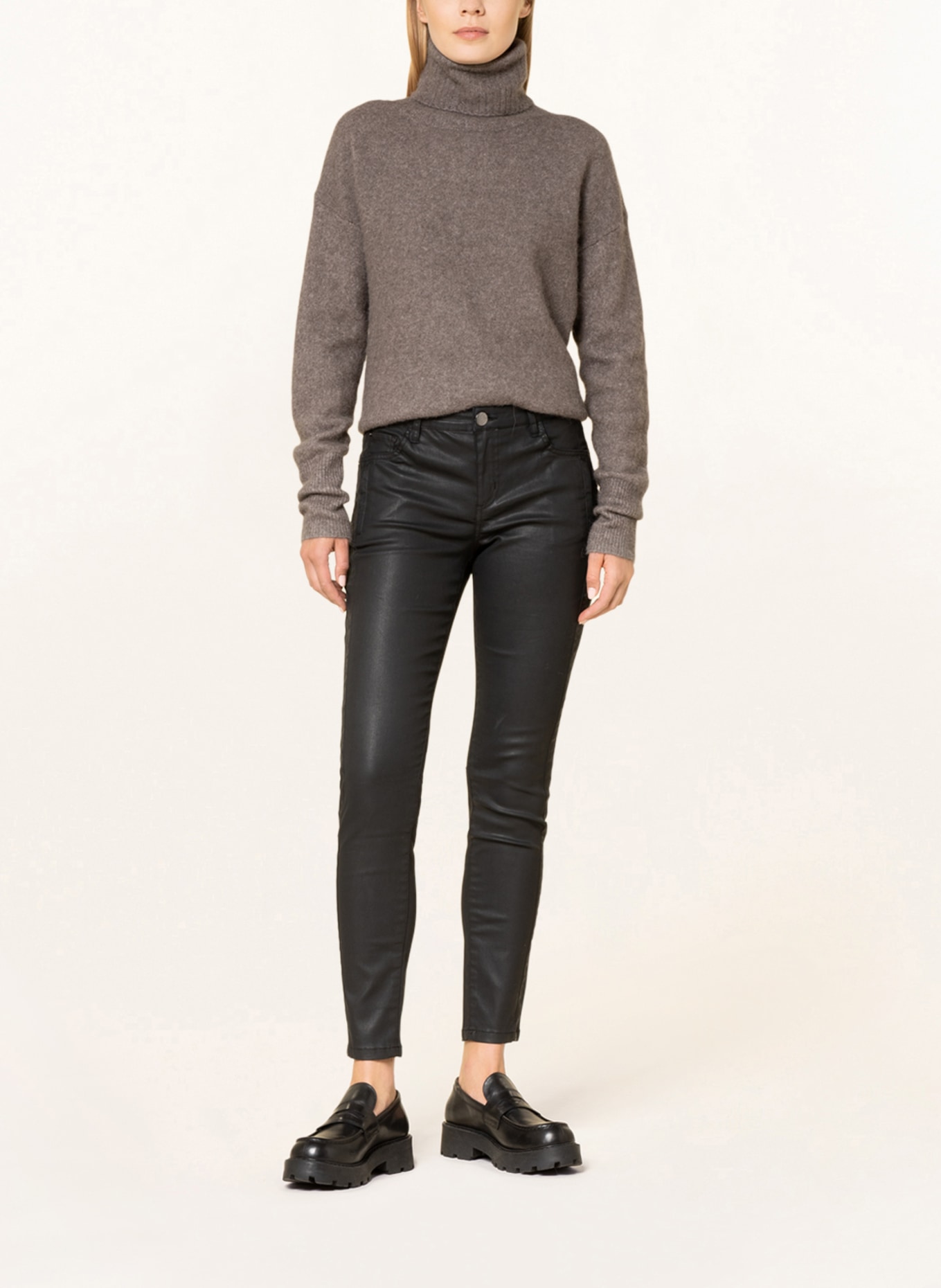 OPUS Coated jeans EVITA in 900 black | Breuninger