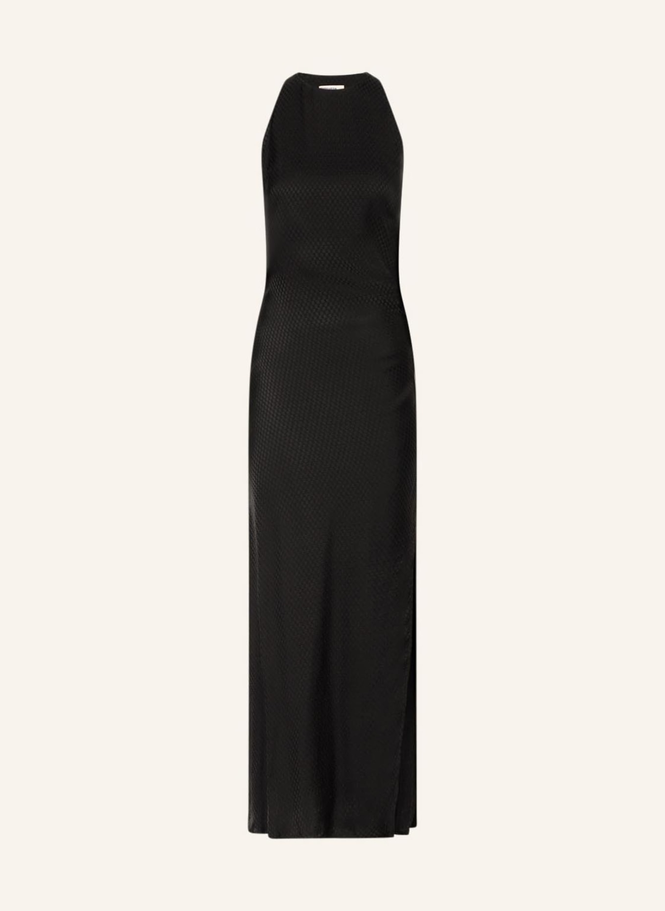 BAUM UND PFERDGARTEN Dress ATLAS, Color: BLACK (Image 1)