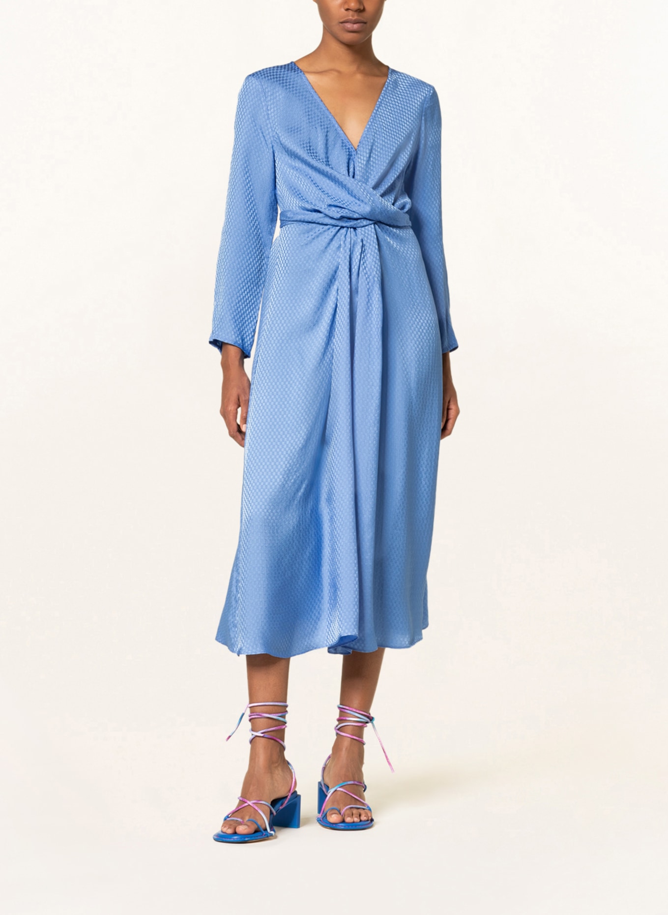 BAUM UND PFERDGARTEN Dress APOLLONIA , Color: BLUE (Image 2)